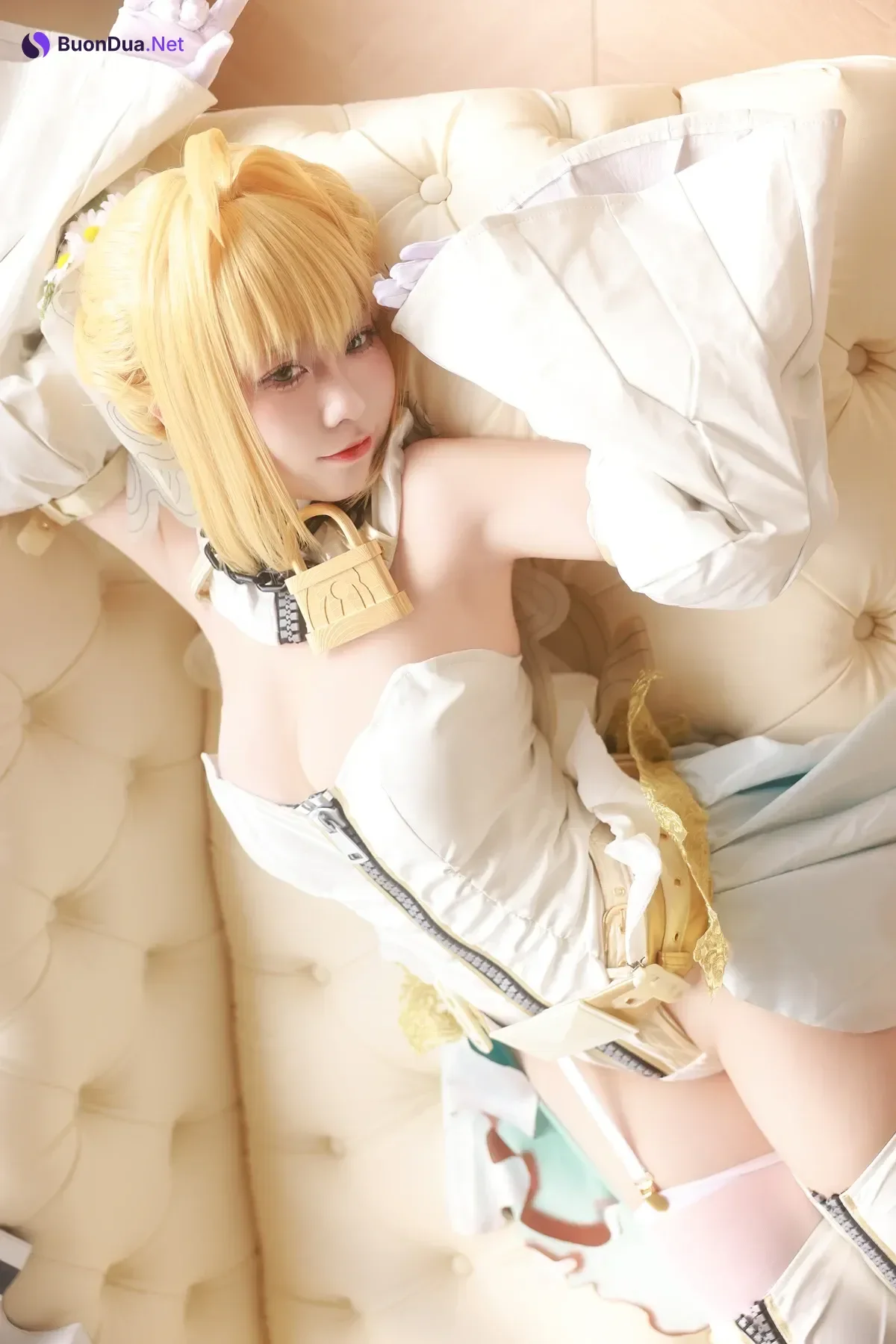 Cosplay G44不会受伤 – 尼禄花嫁 - Photo 13