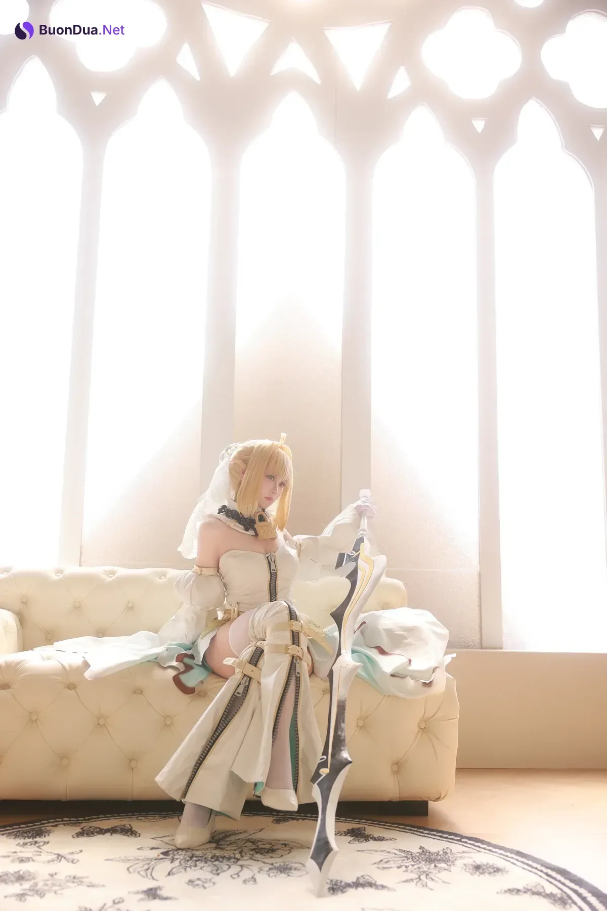 Cosplay G44不会受伤 – 尼禄花嫁 - Photo 14