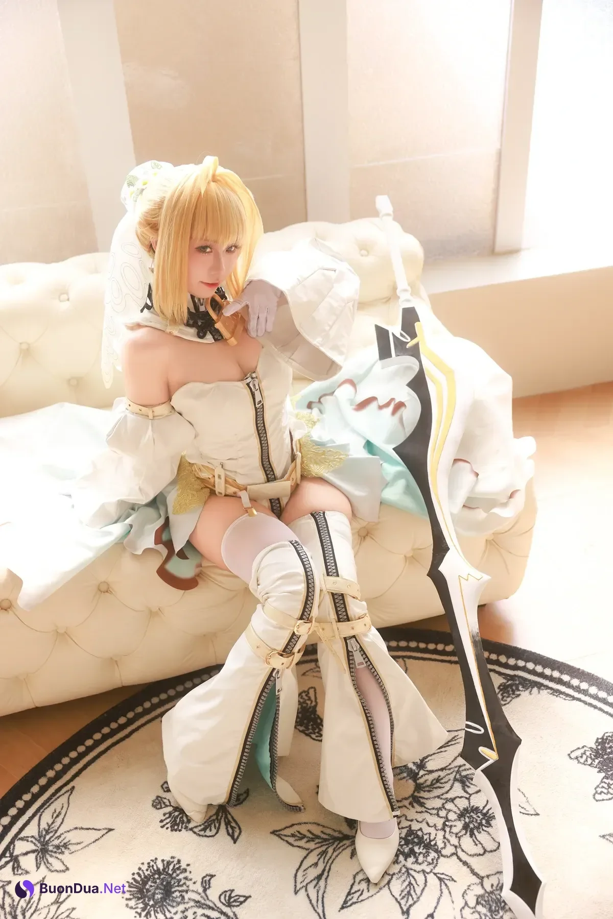 Cosplay G44不会受伤 – 尼禄花嫁 - Photo 15
