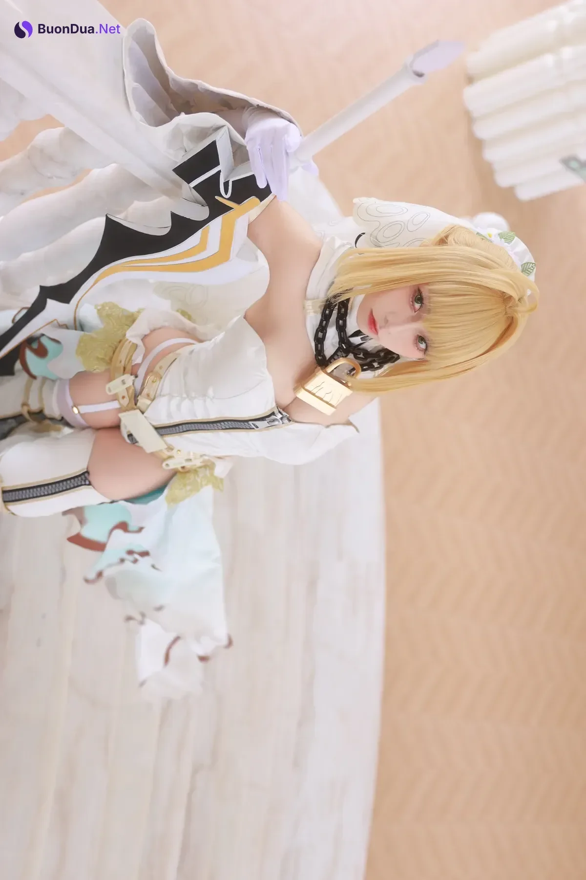 Cosplay G44不会受伤 – 尼禄花嫁 - Photo 2
