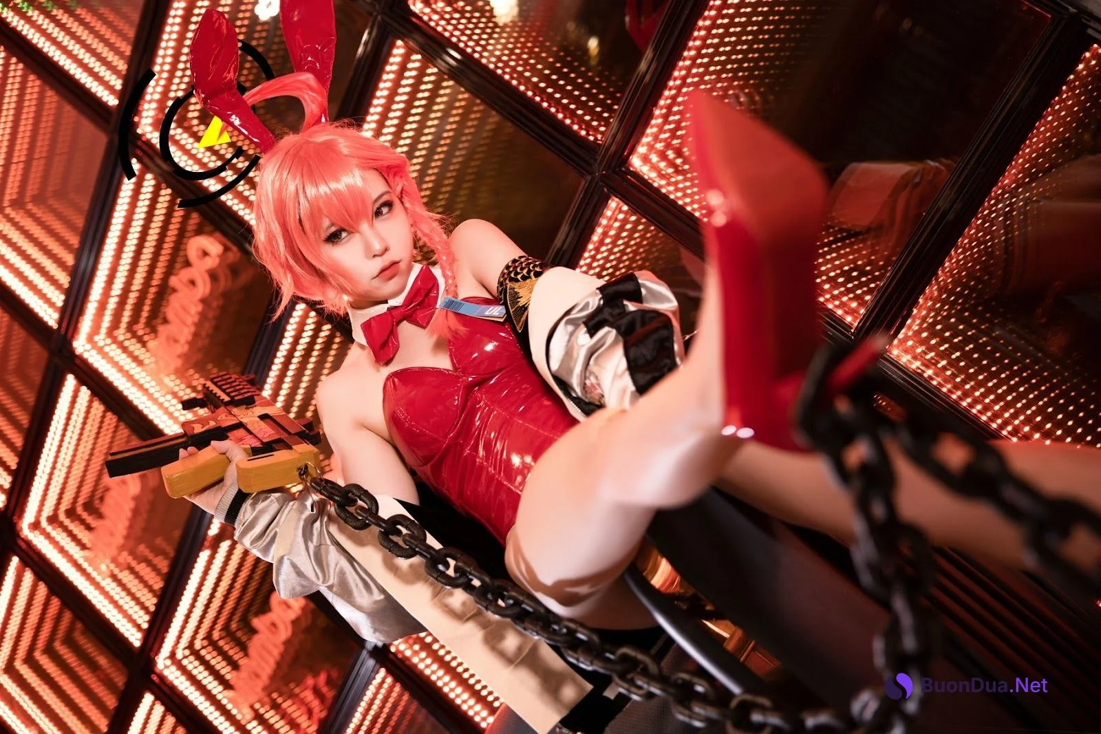 Cosplay G44不会受伤 碧蓝档案 美甘尼禄 - Photo 11