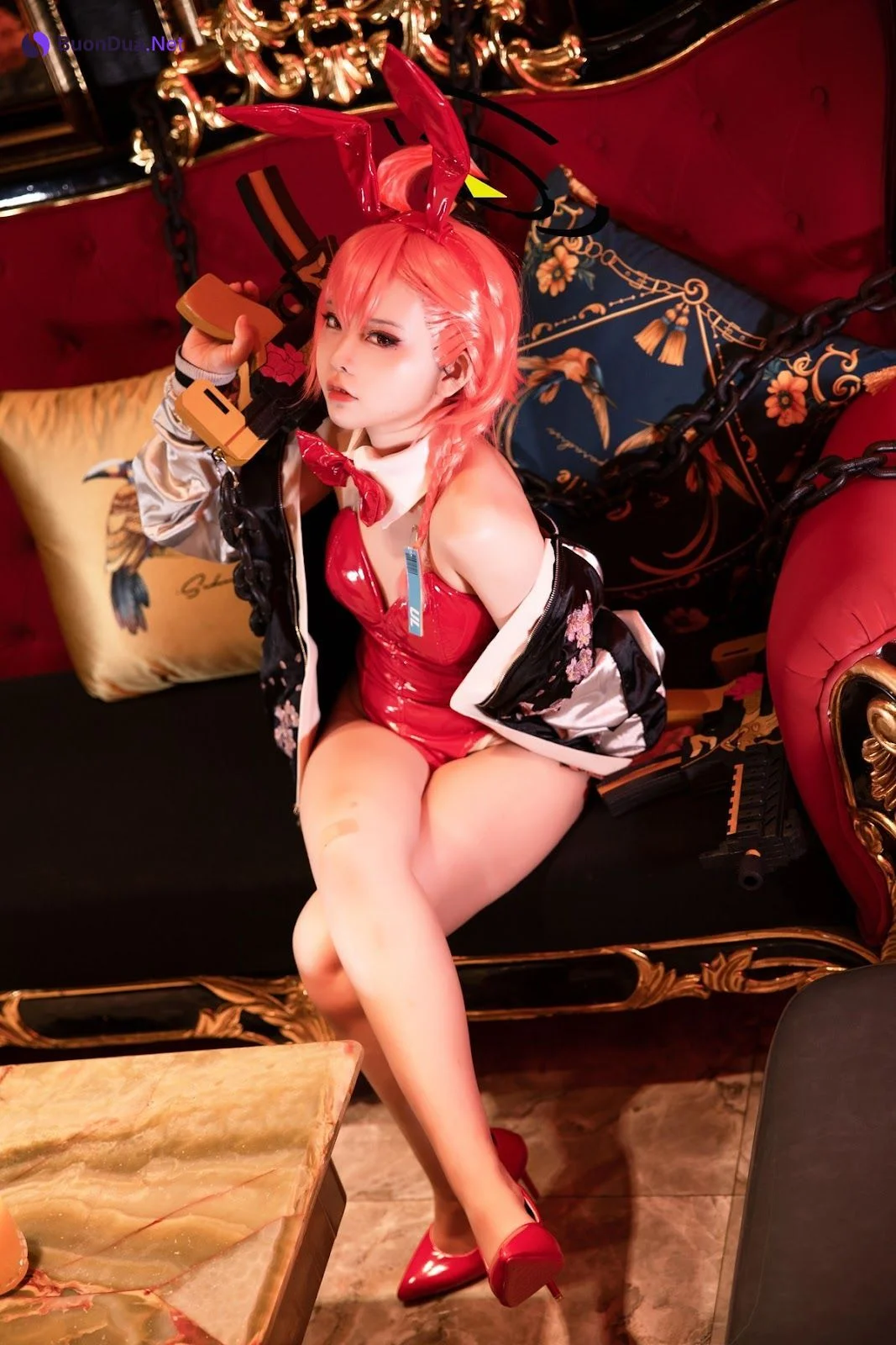Cosplay G44不会受伤 碧蓝档案 美甘尼禄 - Photo 2