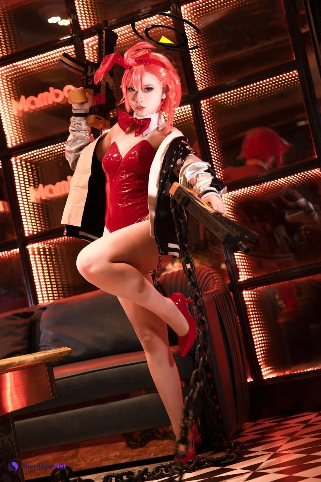 Cosplay G44不会受伤 碧蓝档案 美甘尼禄 - Photo 5