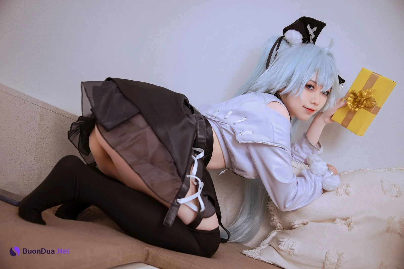 Cosplay G44不会受伤 芙洛伦白情 - Photo 13