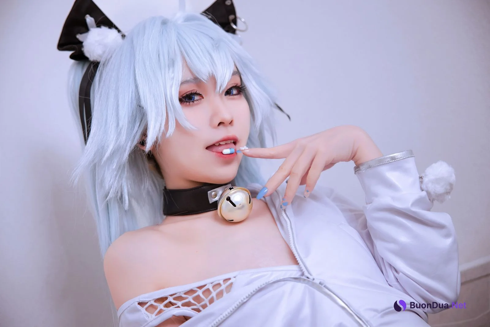 Cosplay G44不会受伤 芙洛伦白情 - Photo 14