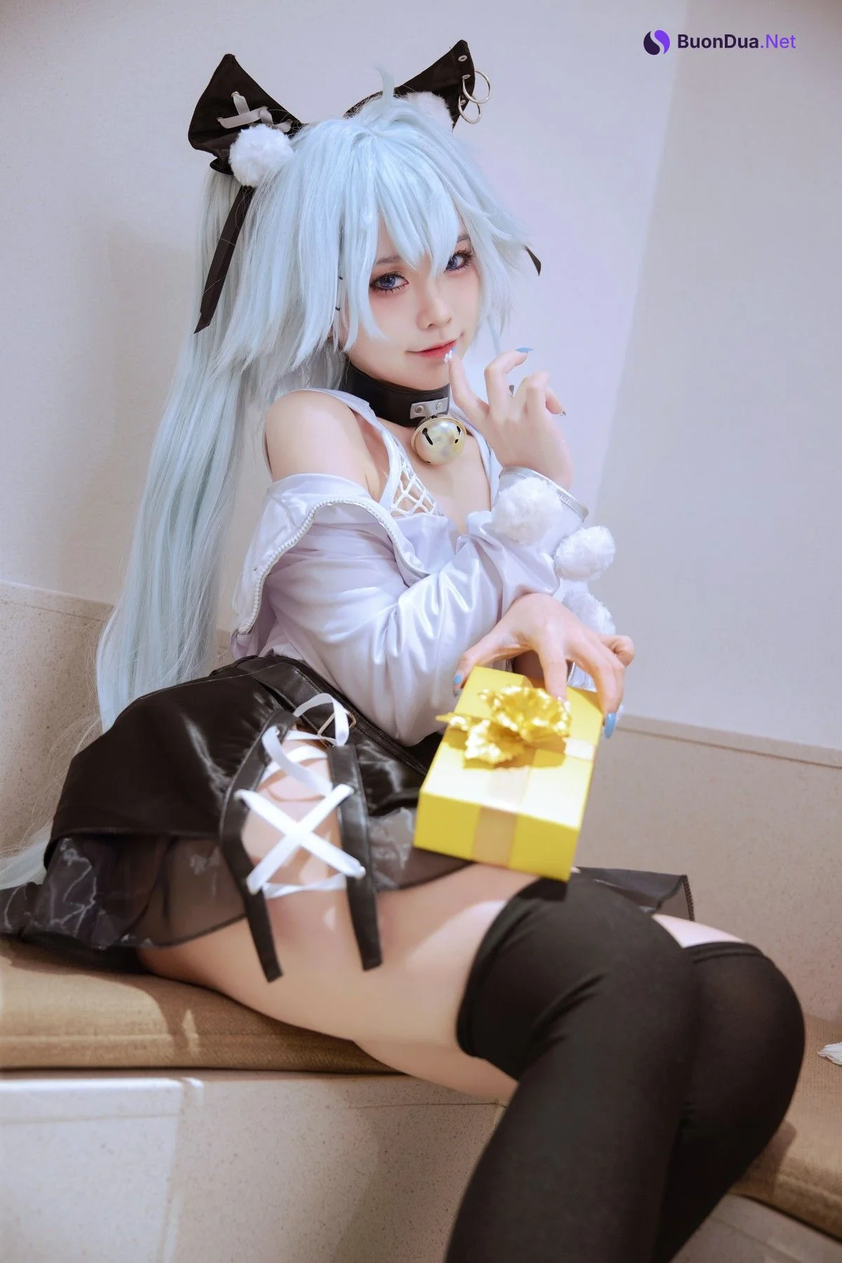 Cosplay G44不会受伤 芙洛伦白情 - Photo 17
