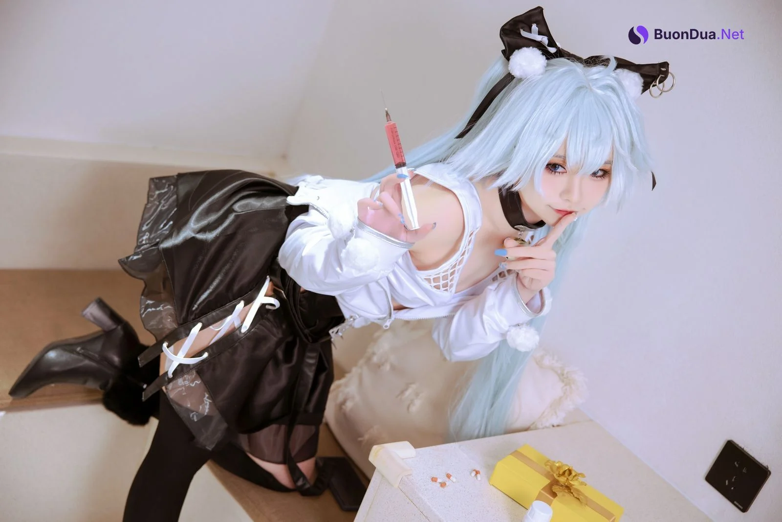 Cosplay G44不会受伤 芙洛伦白情 - Photo 2