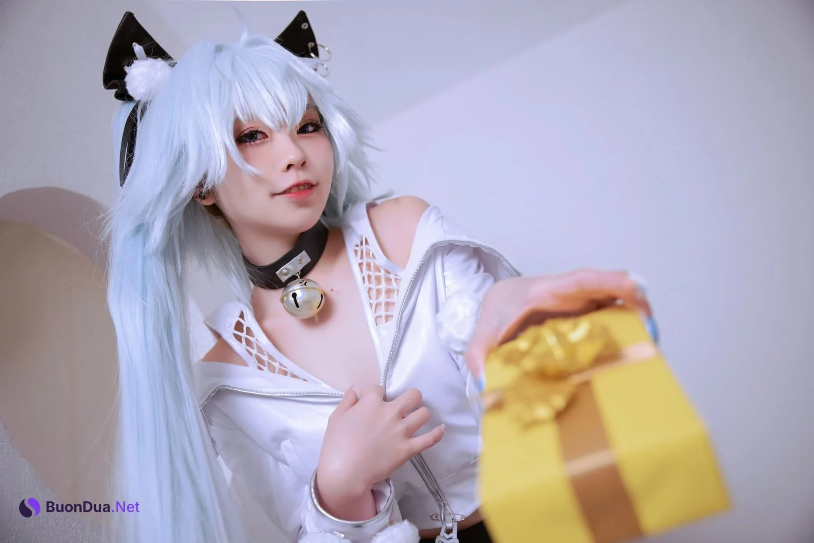 Cosplay G44不会受伤 芙洛伦白情 - Photo 6