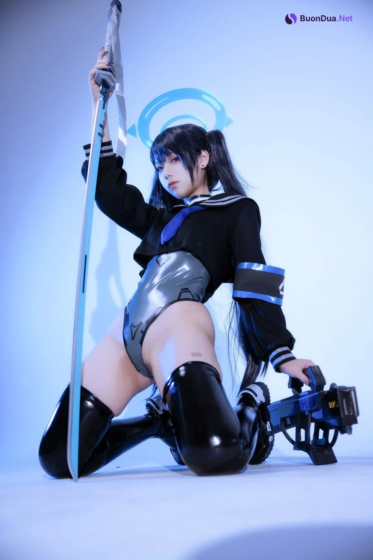 Cosplay G44不会受伤 碧蓝档案 猫塚响 - Photo 10