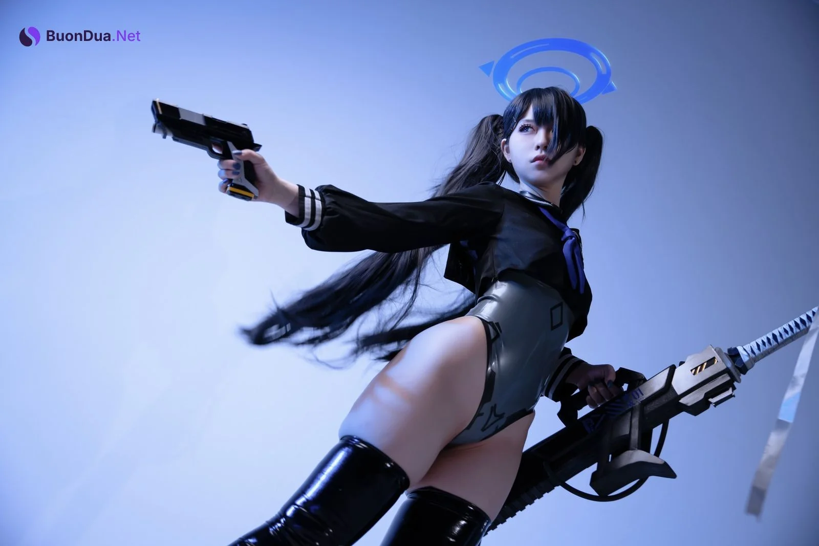 Cosplay G44不会受伤 碧蓝档案 猫塚响 - Photo 17