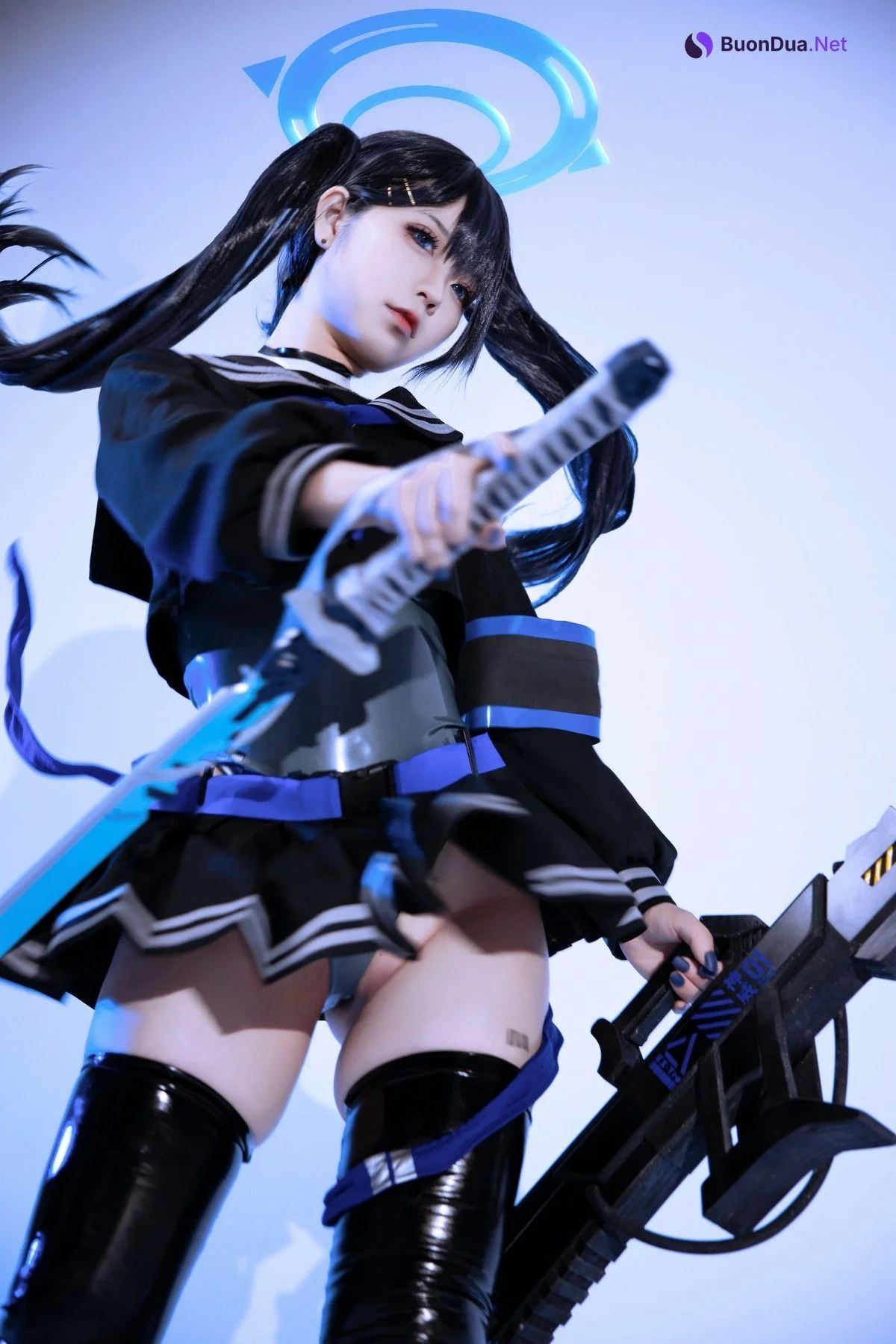 Cosplay G44不会受伤 碧蓝档案 猫塚响 - Photo 3