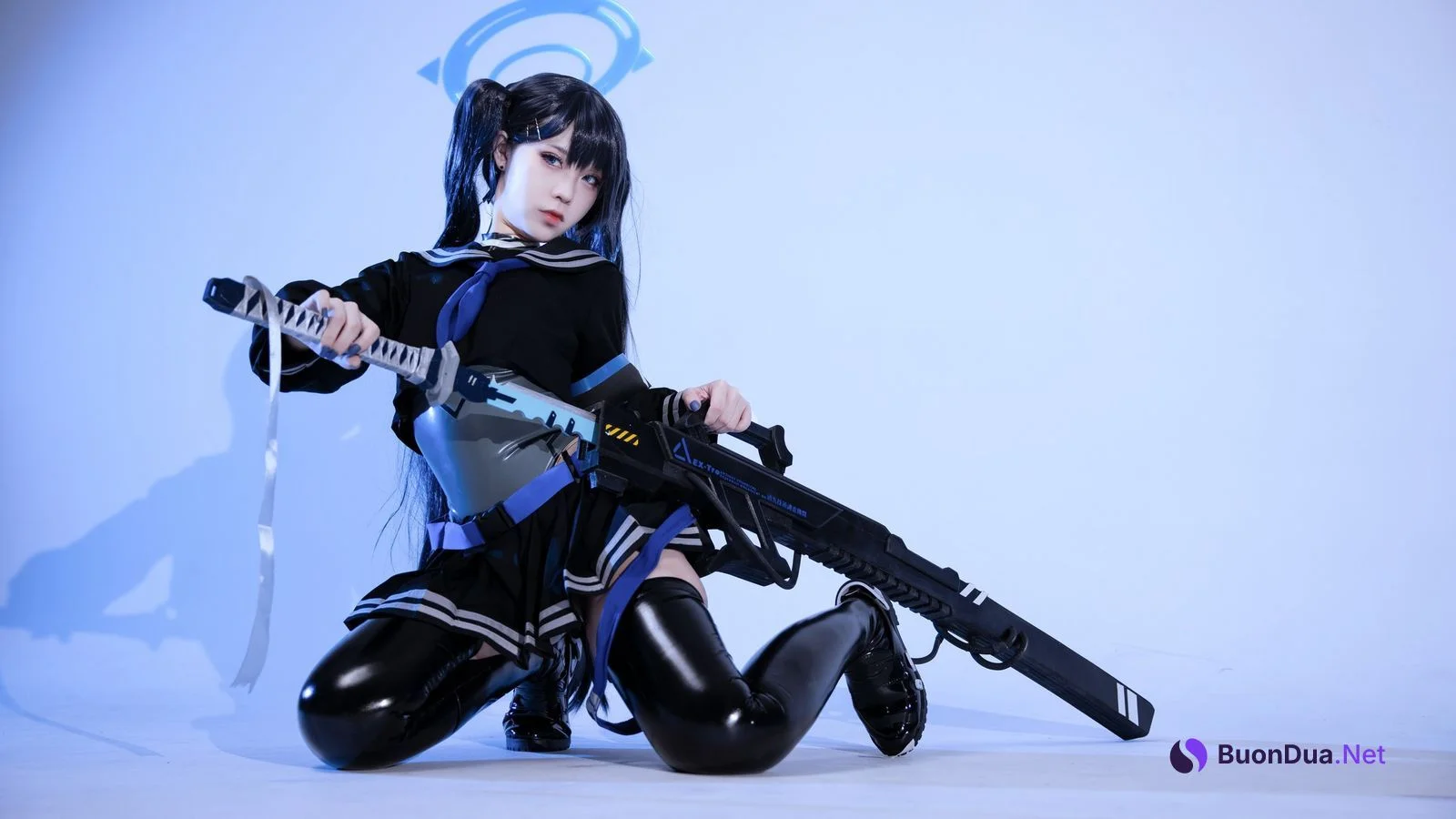 Cosplay G44不会受伤 碧蓝档案 猫塚响 - Photo 7