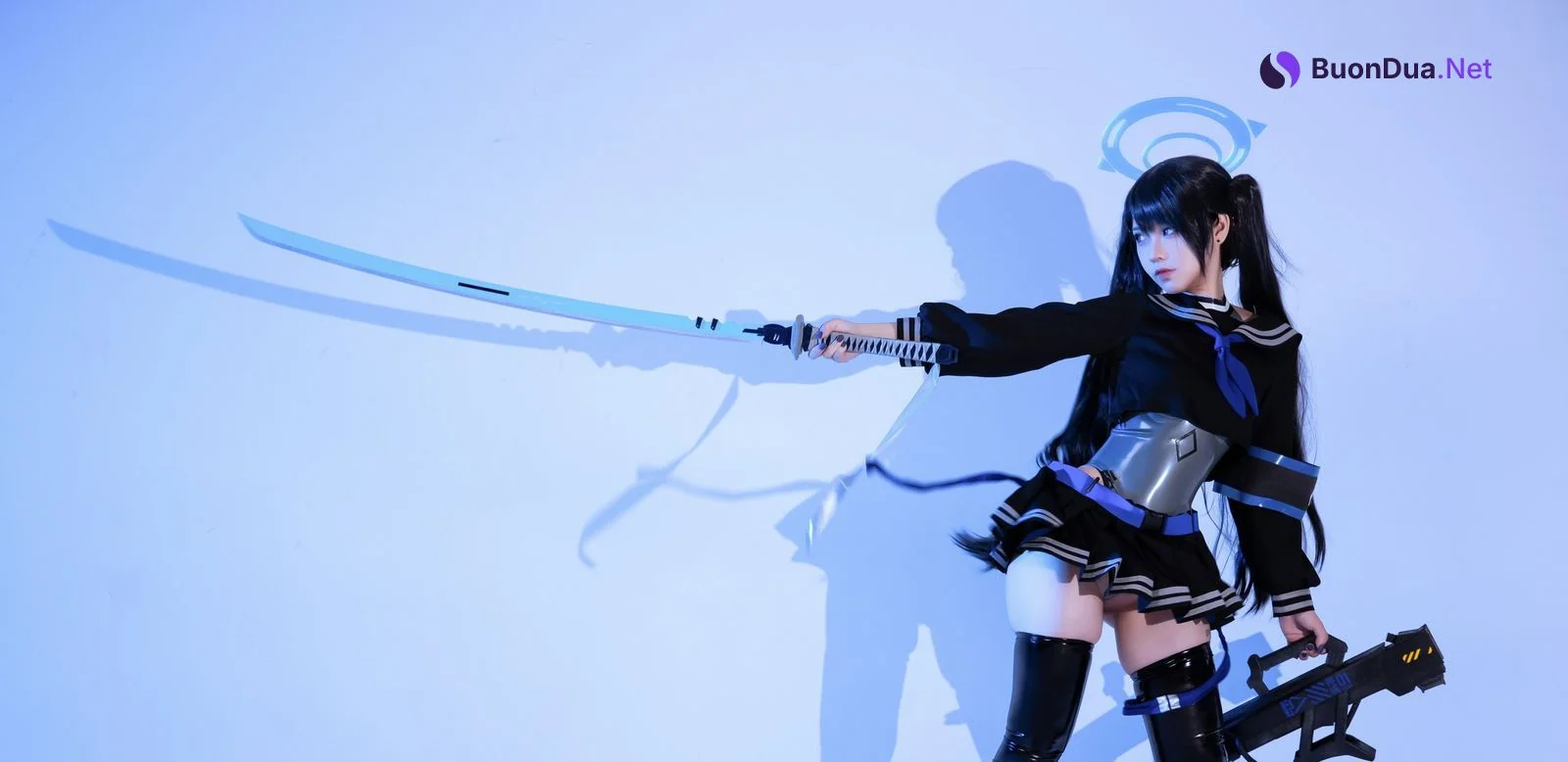 Cosplay G44不会受伤 碧蓝档案 猫塚响 - Photo 9