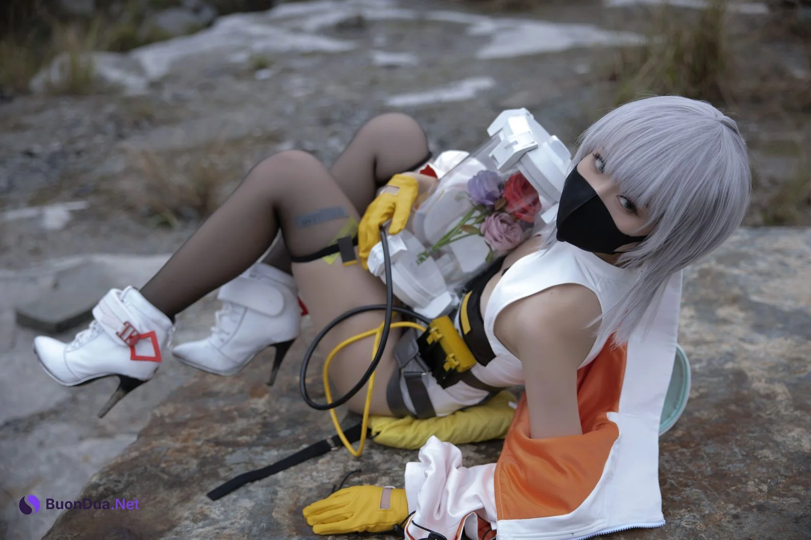 Cosplay G44不会受伤 快要坏掉的八音盒 小花 - Photo 19