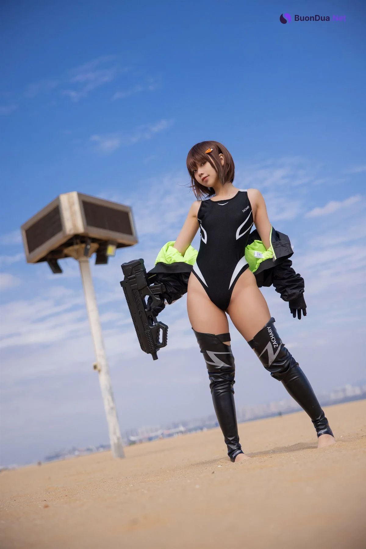 Cosplay G44不会受伤 水泳部的部長 - Photo 12