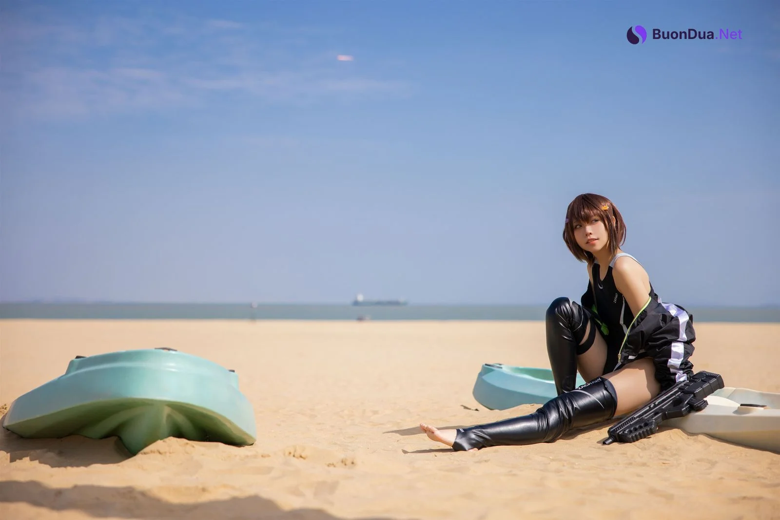 Cosplay G44不会受伤 水泳部的部長 - Photo 3