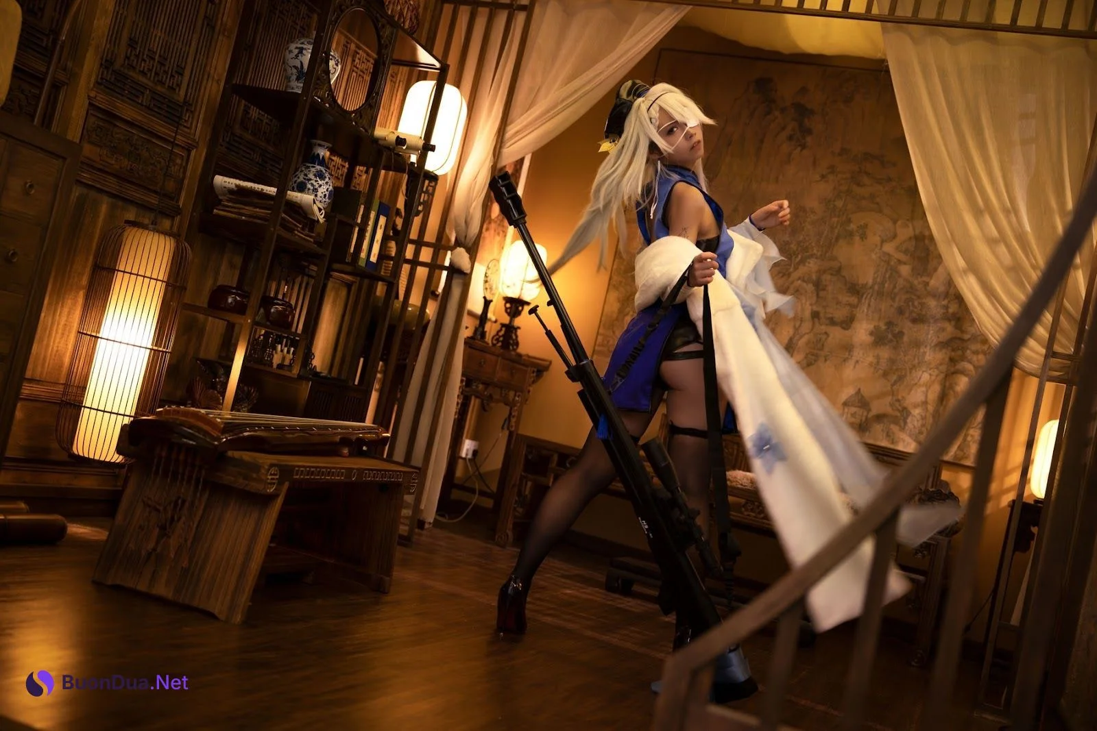 Cosplay G44不会受伤 少女前线 HS-50 - Photo 2