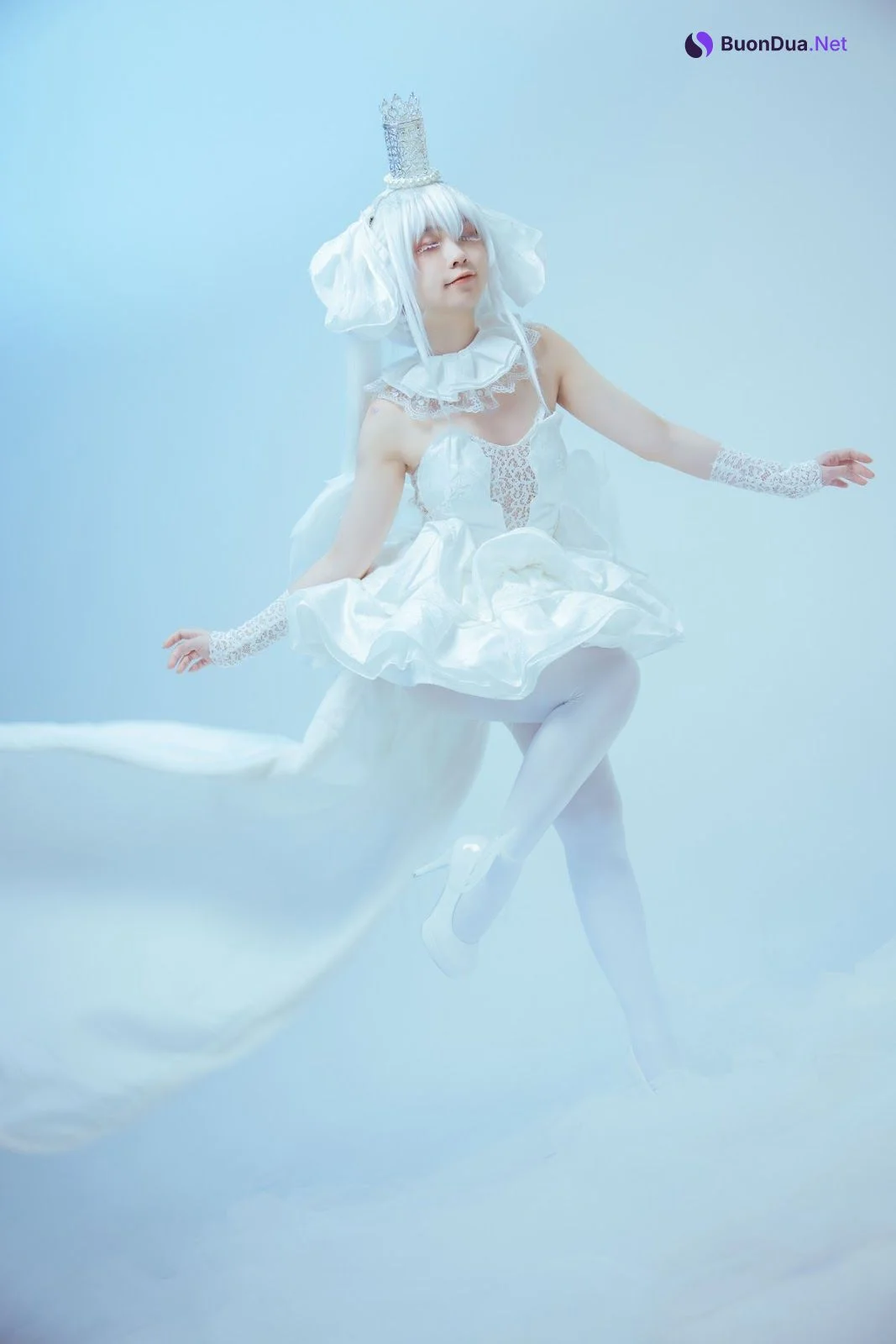 Cosplay G44不会受伤 桑德枫X小天使 - Photo 12