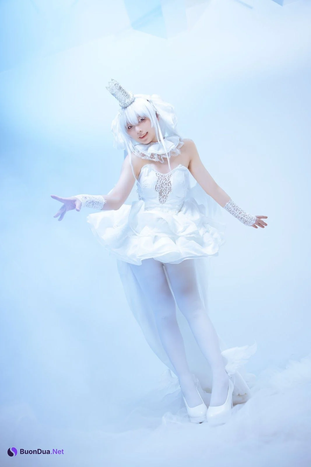 Cosplay G44不会受伤 桑德枫X小天使 - Photo 13