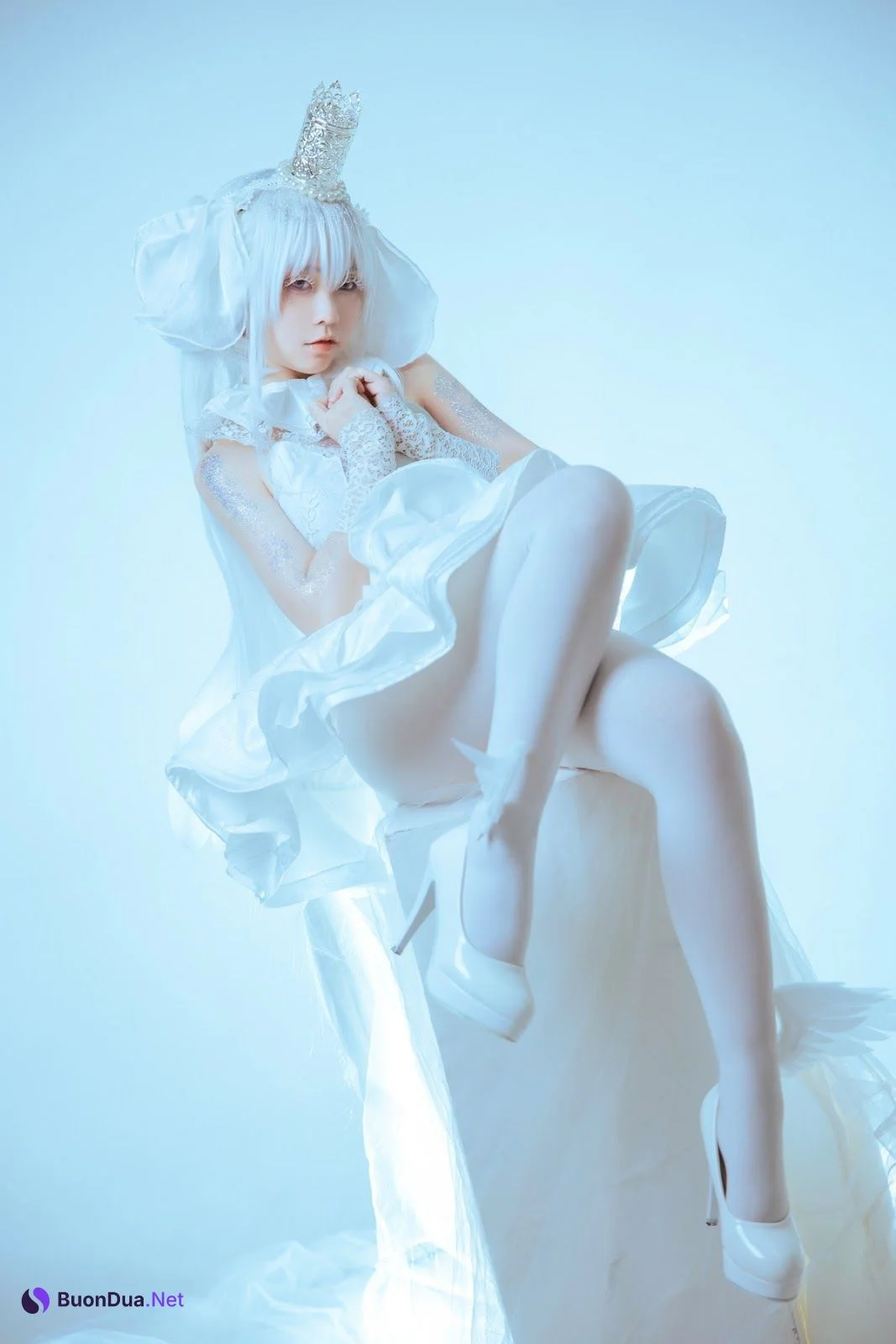 Cosplay G44不会受伤 桑德枫X小天使 - Photo 4