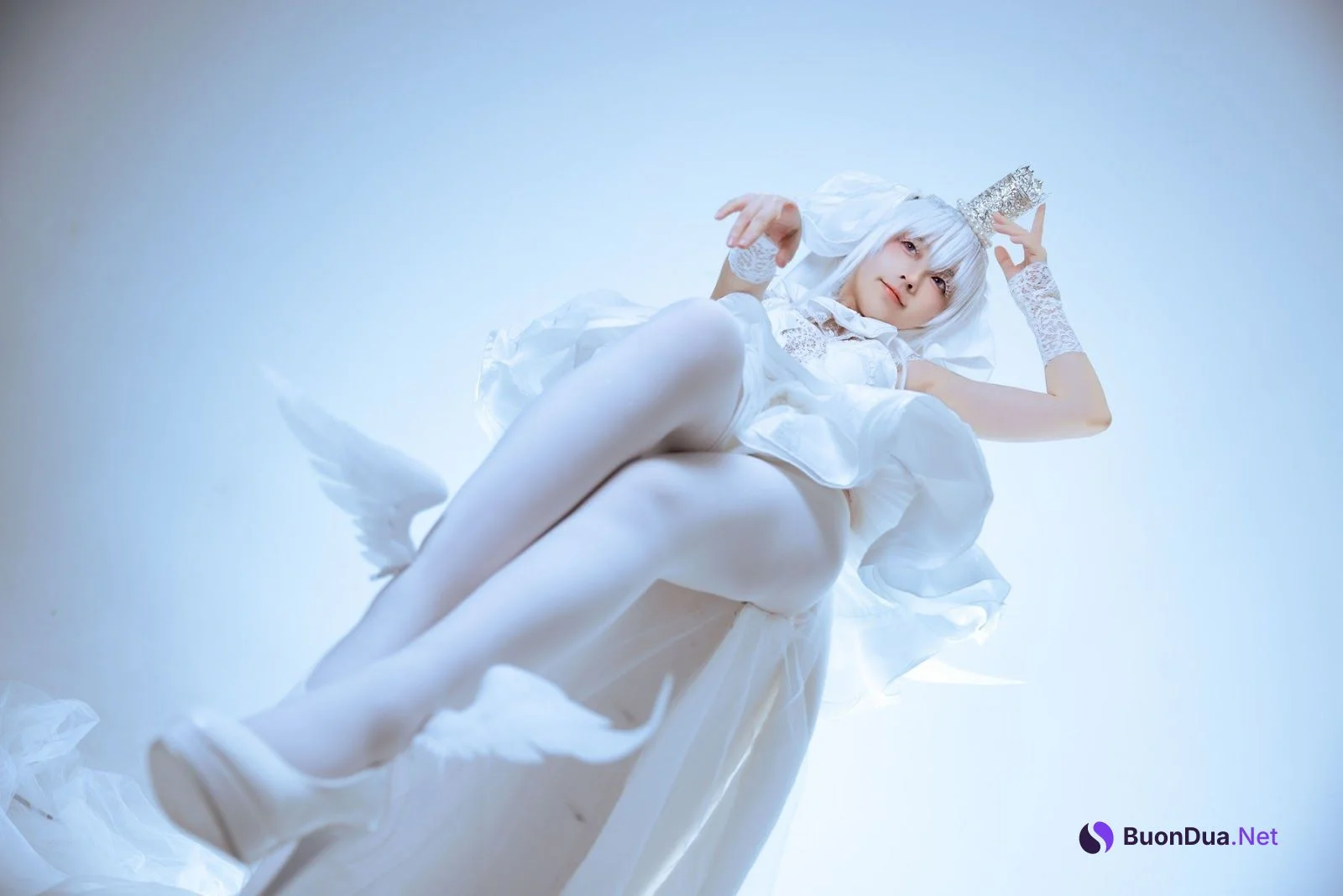 Cosplay G44不会受伤 桑德枫X小天使 - Photo 6