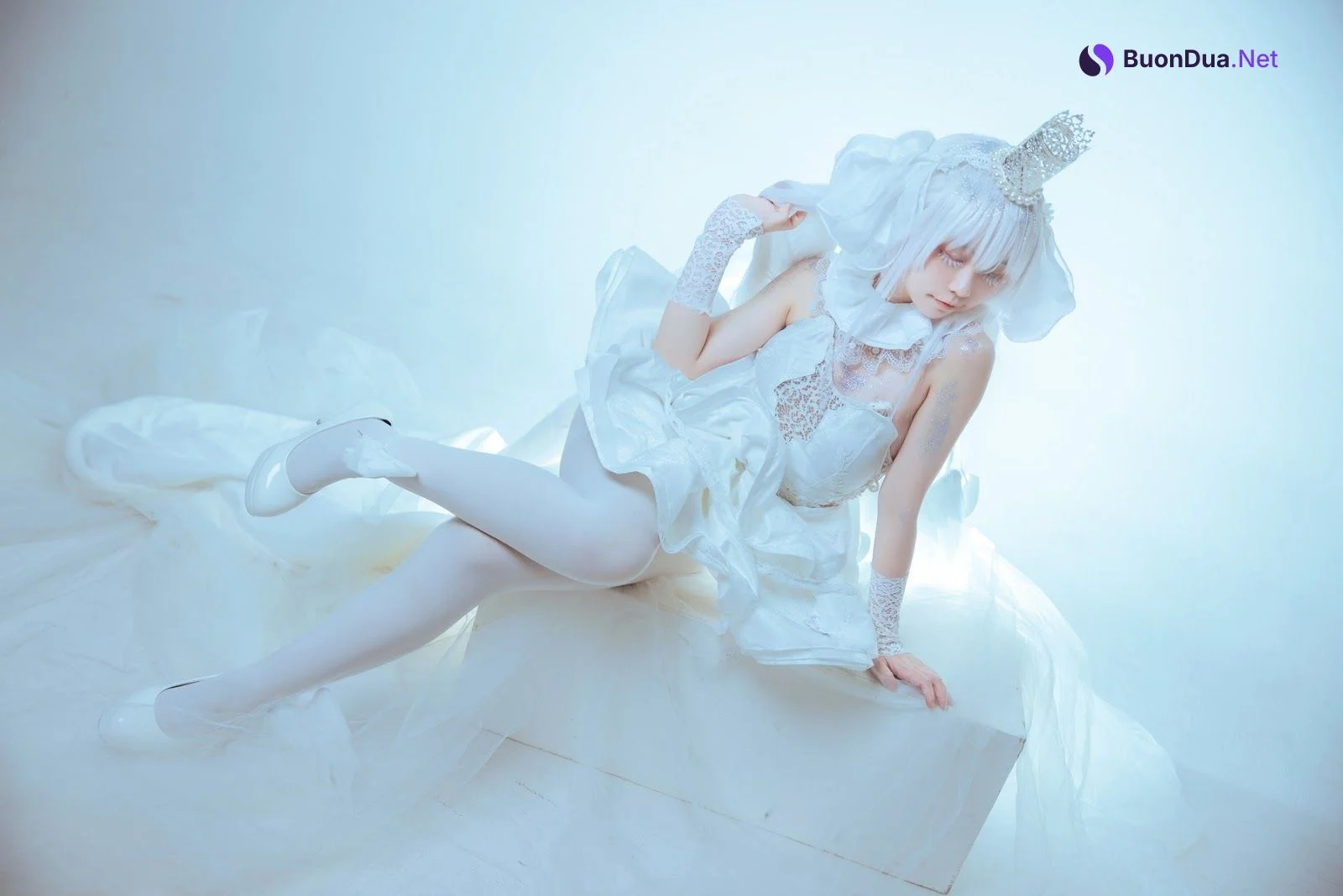 Cosplay G44不会受伤 桑德枫X小天使 - Photo 7