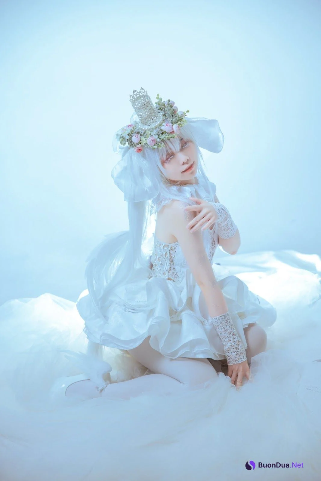 Cosplay G44不会受伤 桑德枫X小天使 - Photo 9