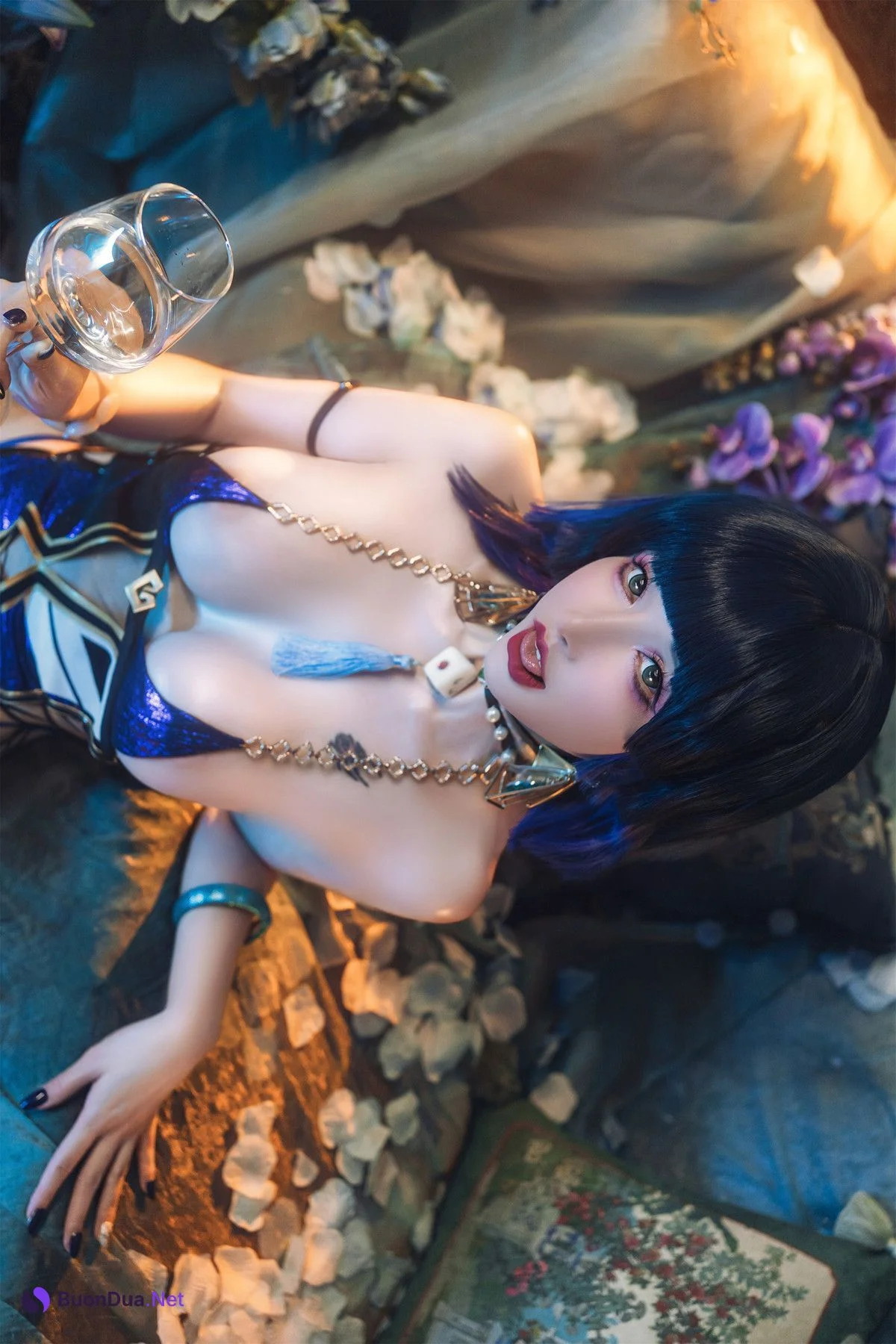 Cosplay 鹿八岁 原神 夜兰 Genshin Yelan - Photo 14