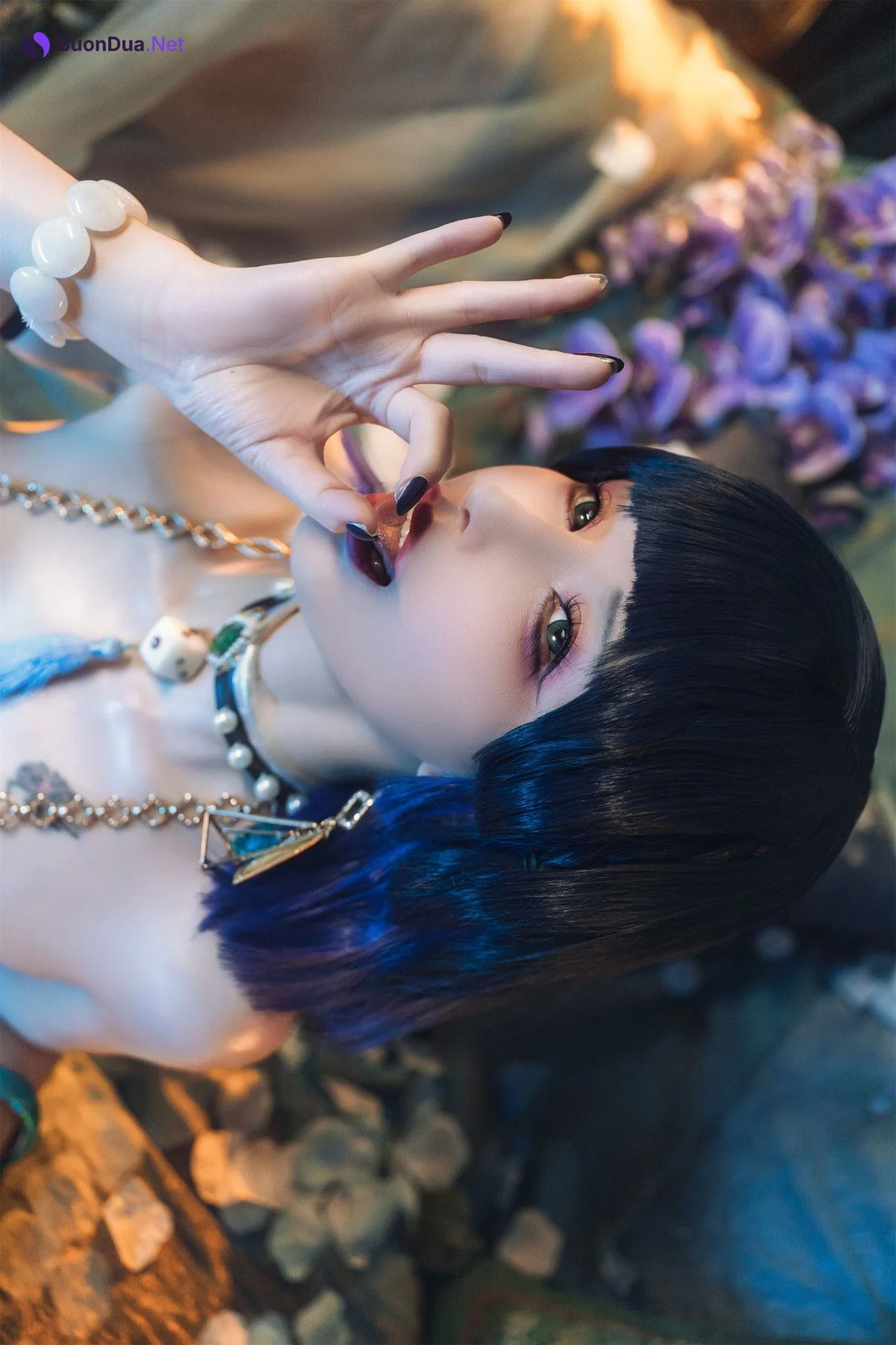 Cosplay 鹿八岁 原神 夜兰 Genshin Yelan - Photo 15