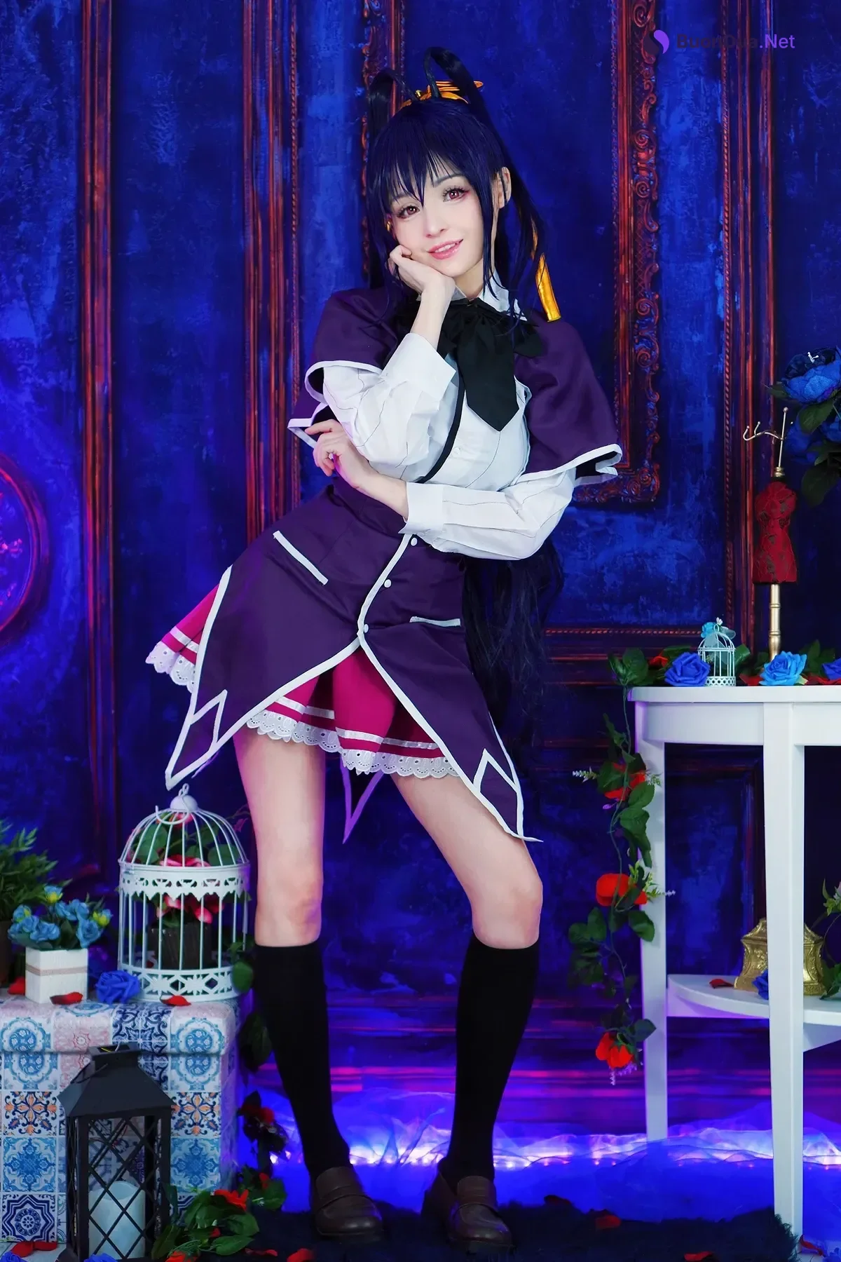 Cosplay Hidori Rose – Akeno Himejima 恶魔高校姬岛朱乃 - Photo 10