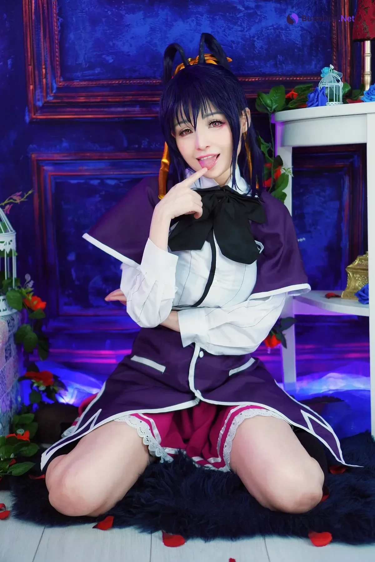Cosplay Hidori Rose – Akeno Himejima 恶魔高校姬岛朱乃 - Photo 13