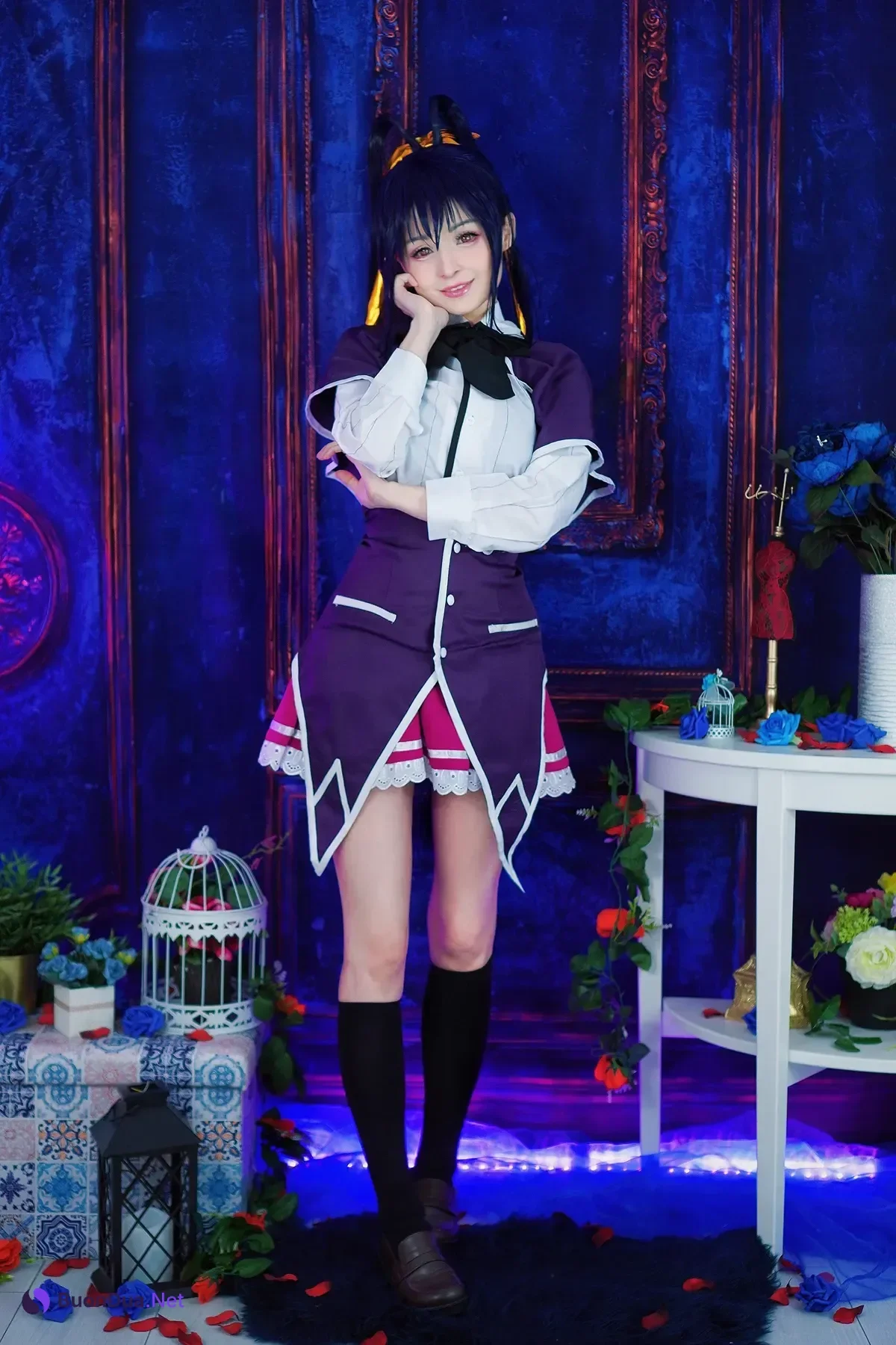 Cosplay Hidori Rose – Akeno Himejima 恶魔高校姬岛朱乃 - Photo 8
