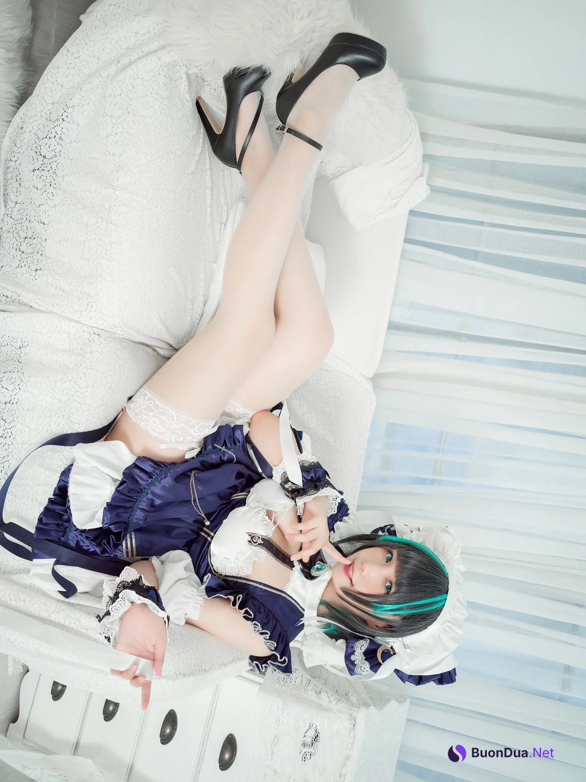 Cosplay 麻花麻花酱 柴郡 HMS Cheshire - Photo 13