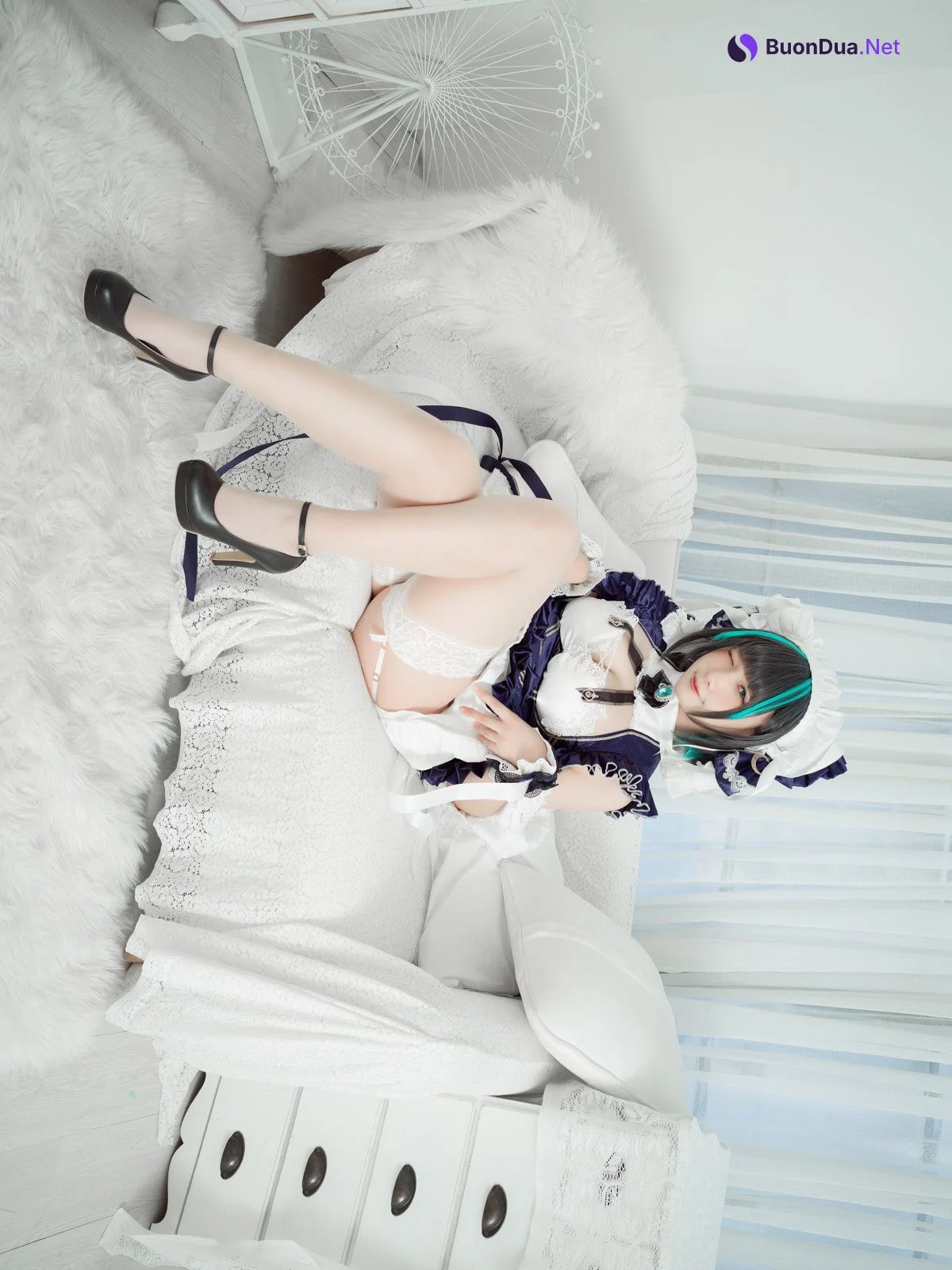Cosplay 麻花麻花酱 柴郡 HMS Cheshire - Photo 2