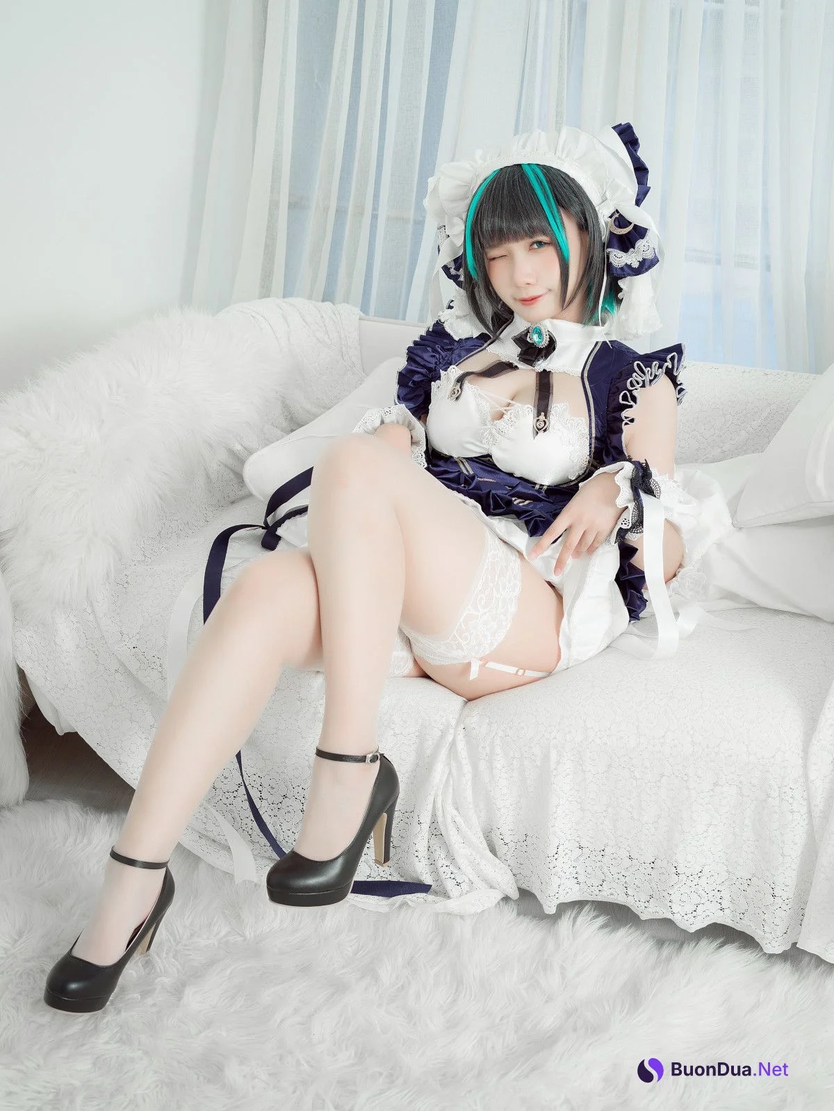 Cosplay 麻花麻花酱 柴郡 HMS Cheshire - Photo 3