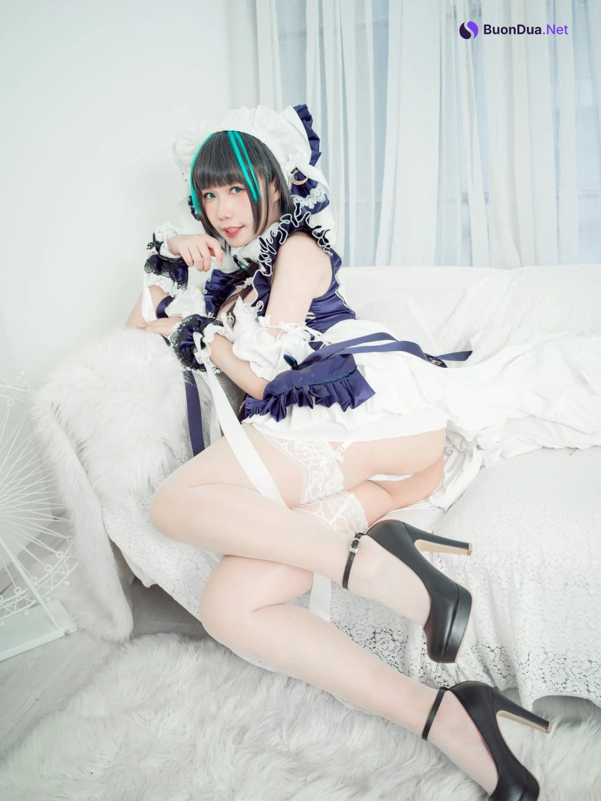 Cosplay 麻花麻花酱 柴郡 HMS Cheshire - Photo 4