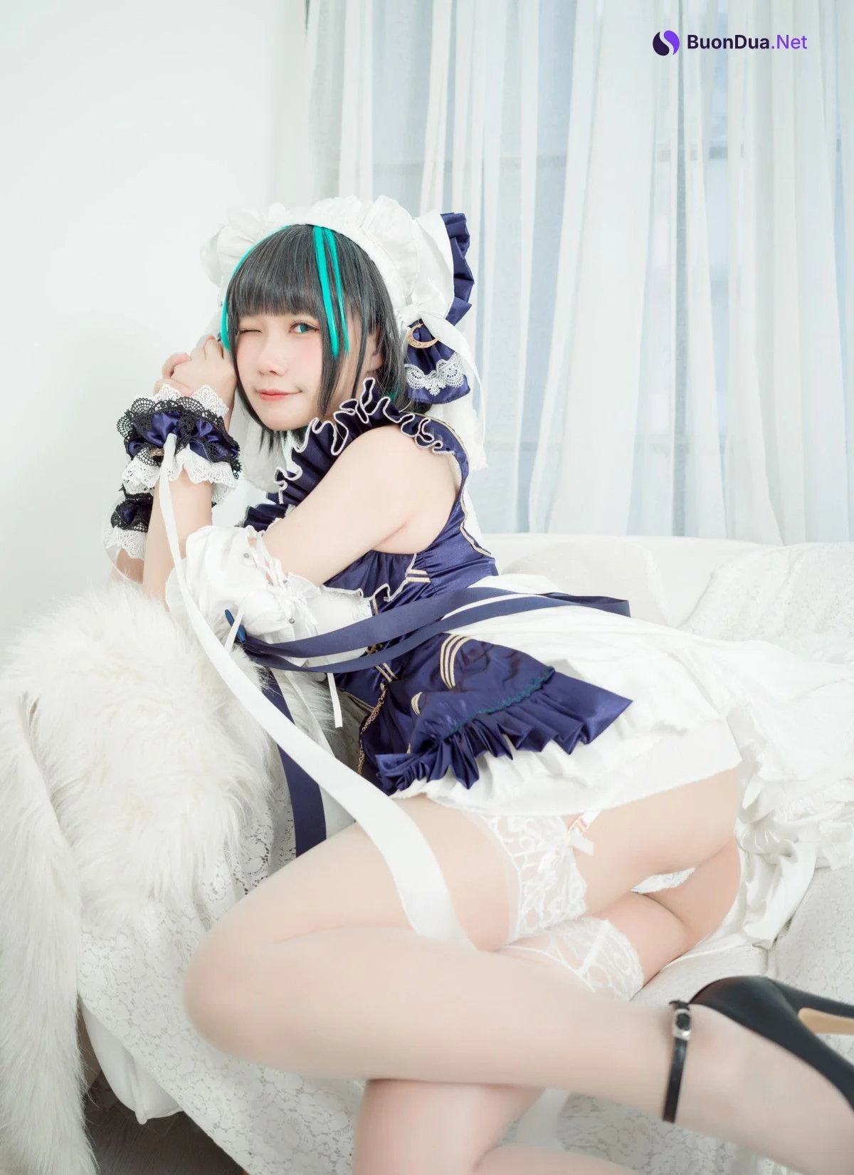 Cosplay 麻花麻花酱 柴郡 HMS Cheshire - Photo 5