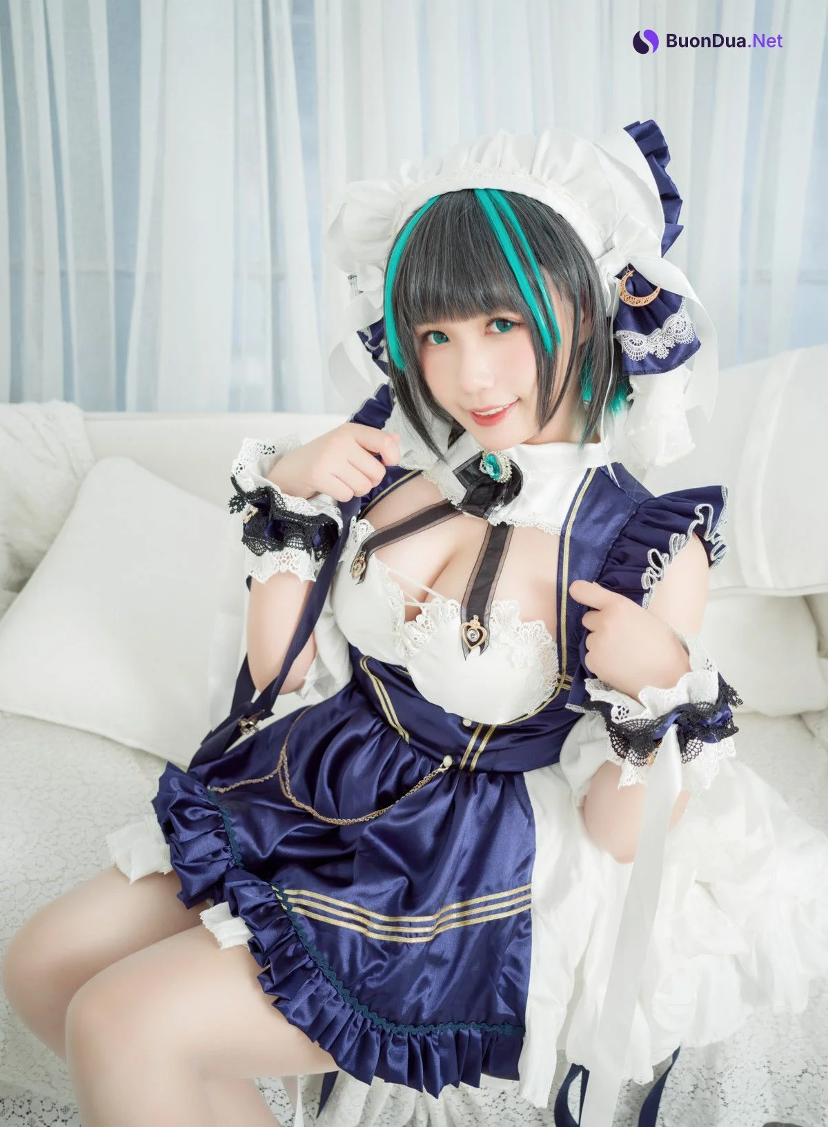 Cosplay 麻花麻花酱 柴郡 HMS Cheshire - Photo 6