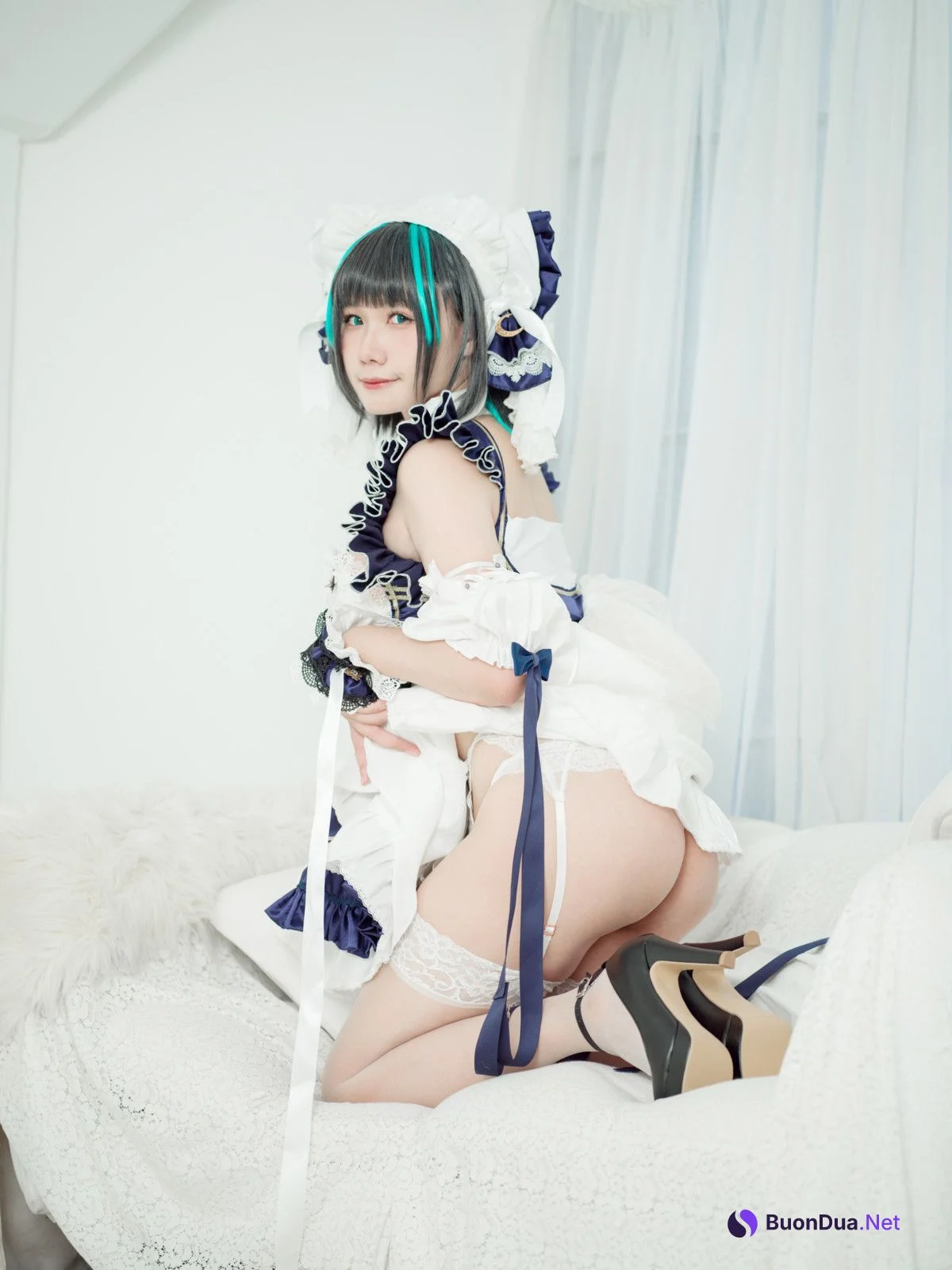 Cosplay 麻花麻花酱 柴郡 HMS Cheshire - Photo 9