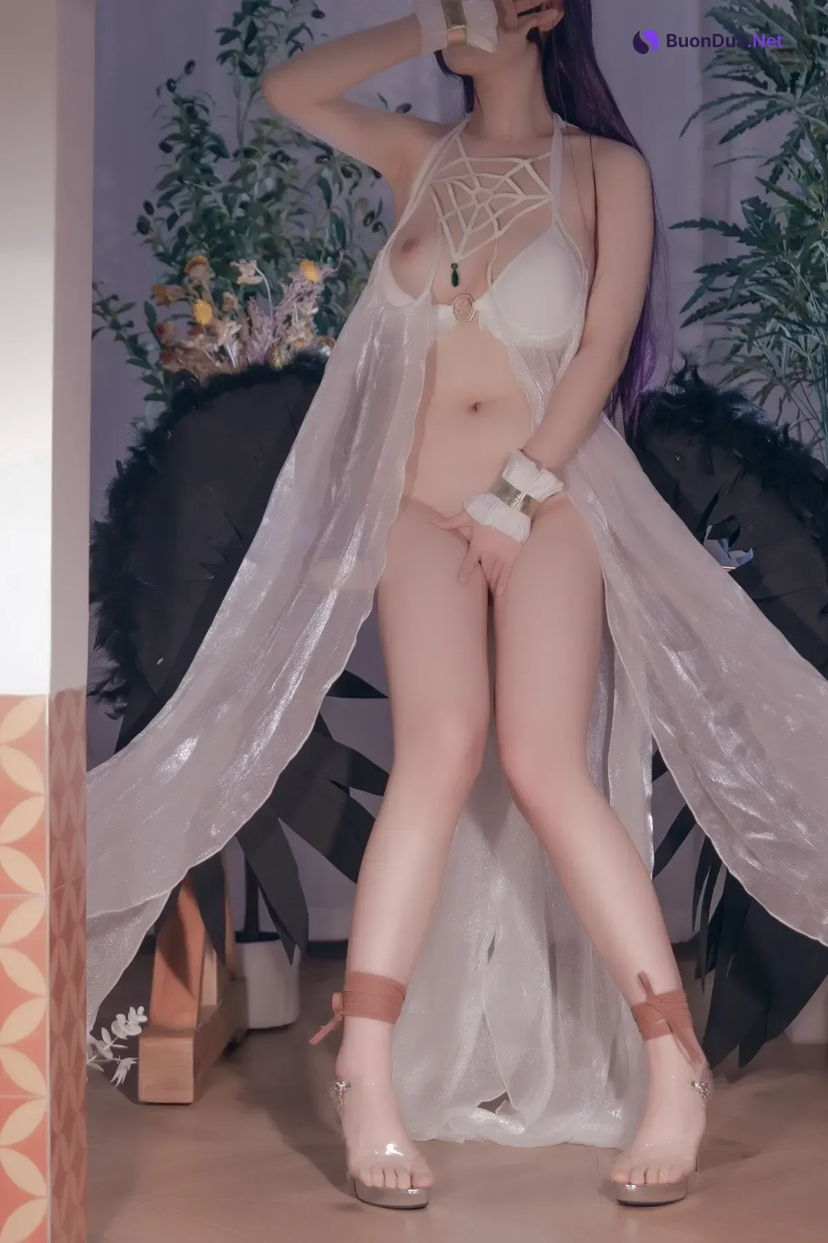 Cosplay Hokunaimeko 北乃芽子 – アルベド - Photo 19