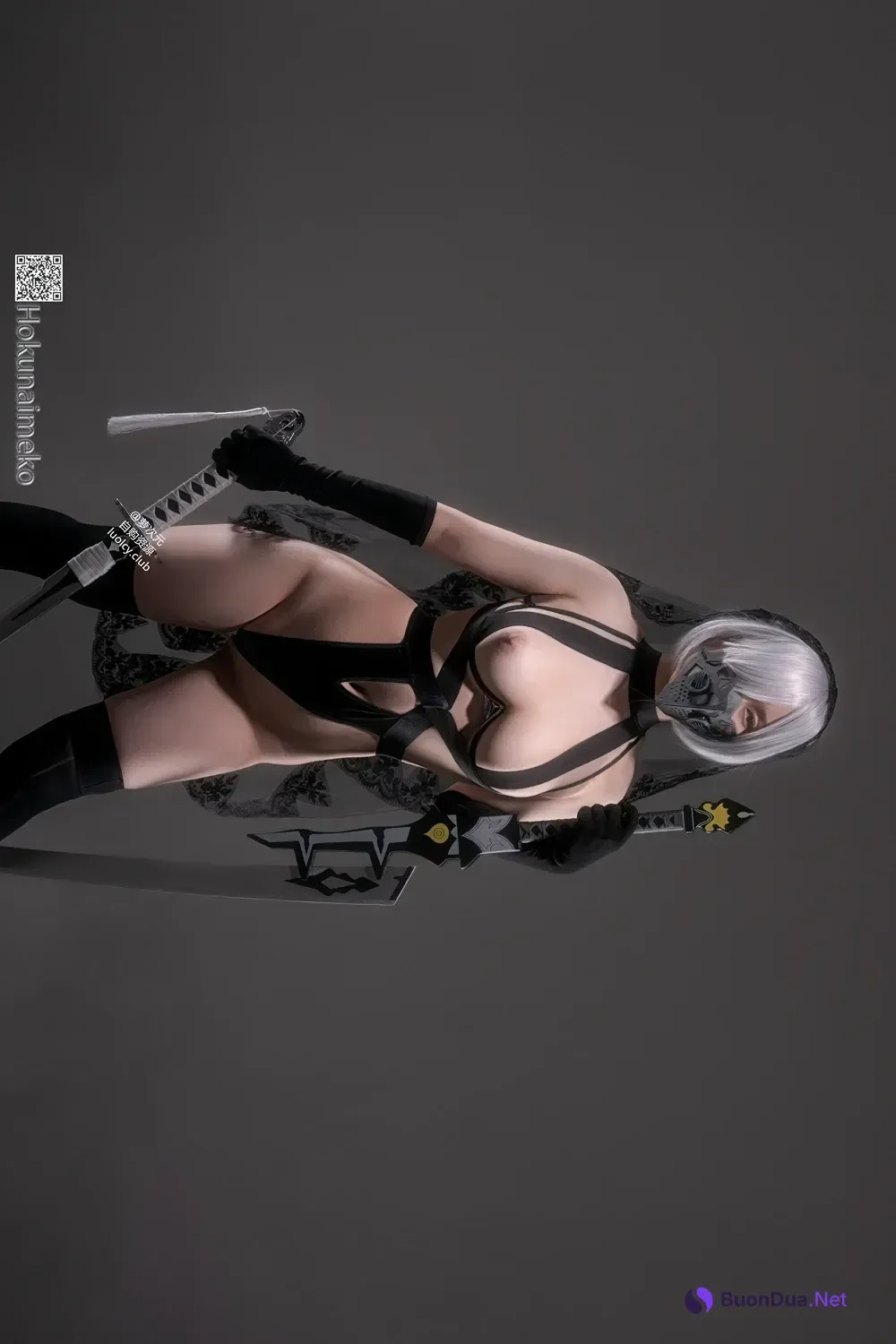 Cosplay Hokunaimeko 北乃芽子 – 火华NieRAutomata_2B - Photo 13