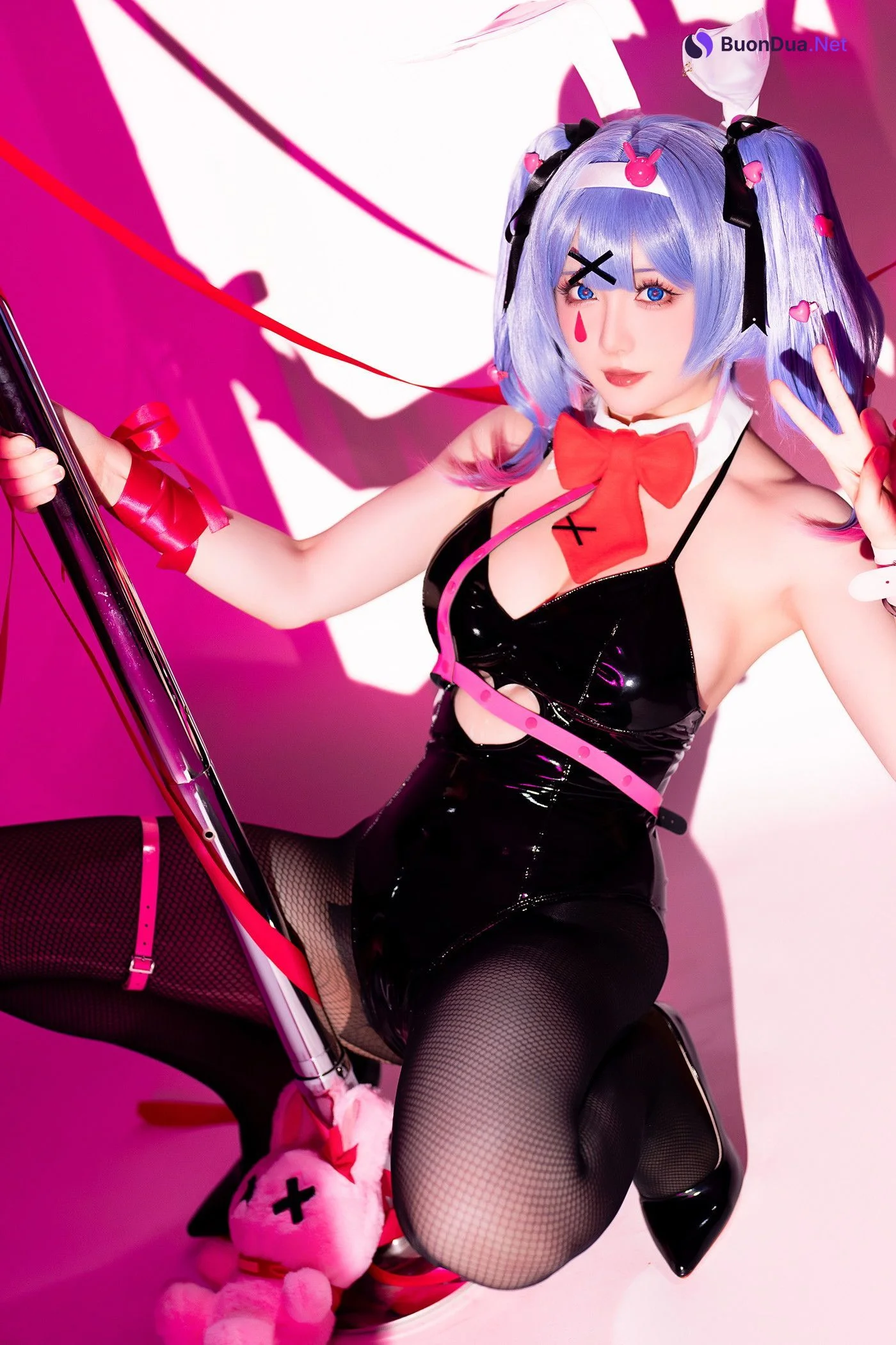 Cosplay 星之迟迟Hoshilily 初音未来 兔子洞 - Photo 10