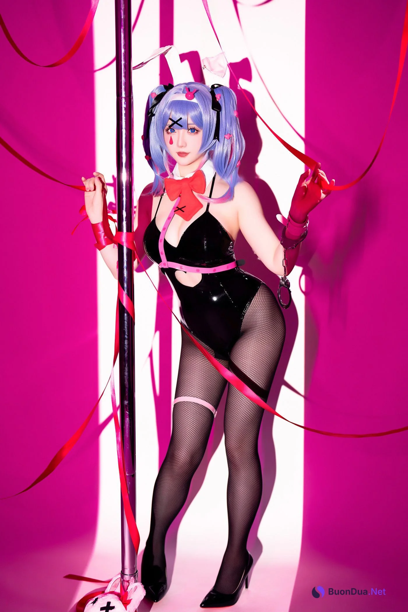 Cosplay 星之迟迟Hoshilily 初音未来 兔子洞 - Photo 12