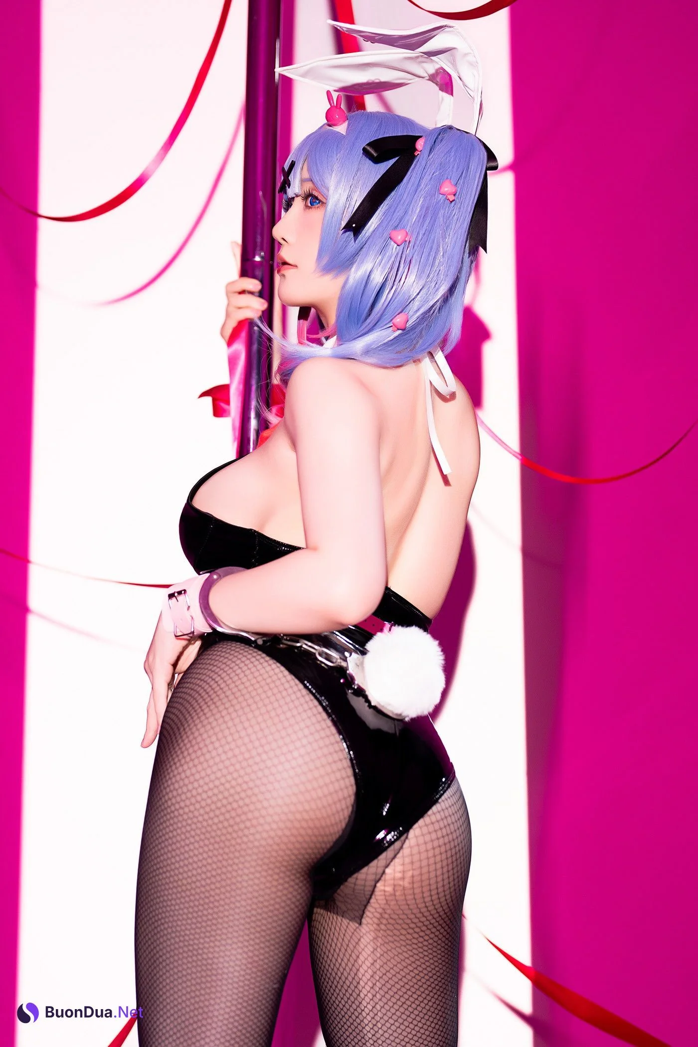 Cosplay 星之迟迟Hoshilily 初音未来 兔子洞 - Photo 16