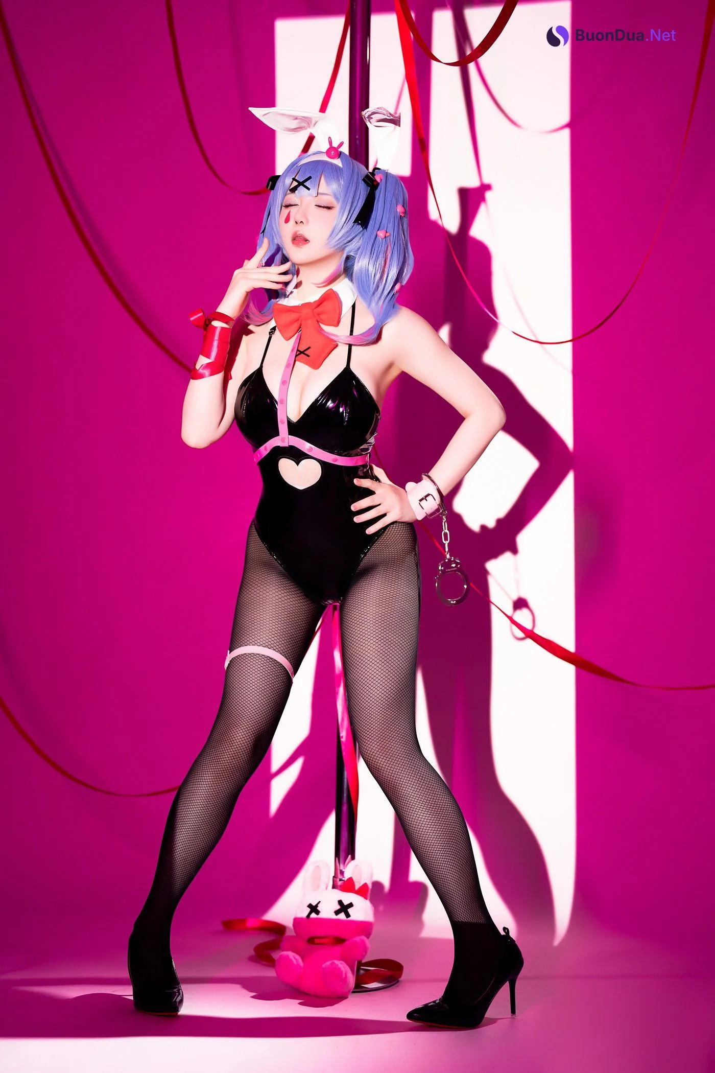 Cosplay 星之迟迟Hoshilily 初音未来 兔子洞 - Photo 18