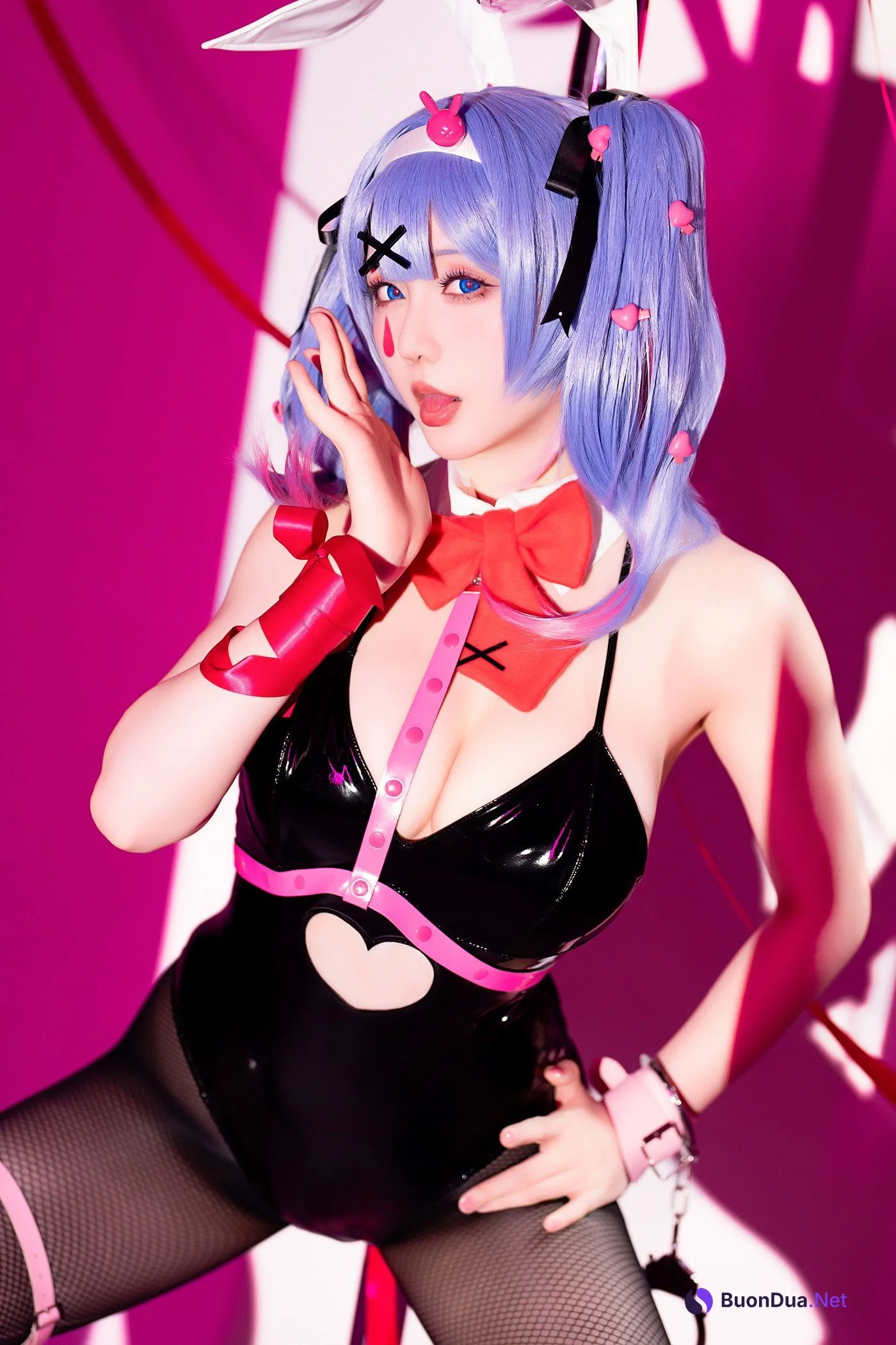 Cosplay 星之迟迟Hoshilily 初音未来 兔子洞 - Photo 20