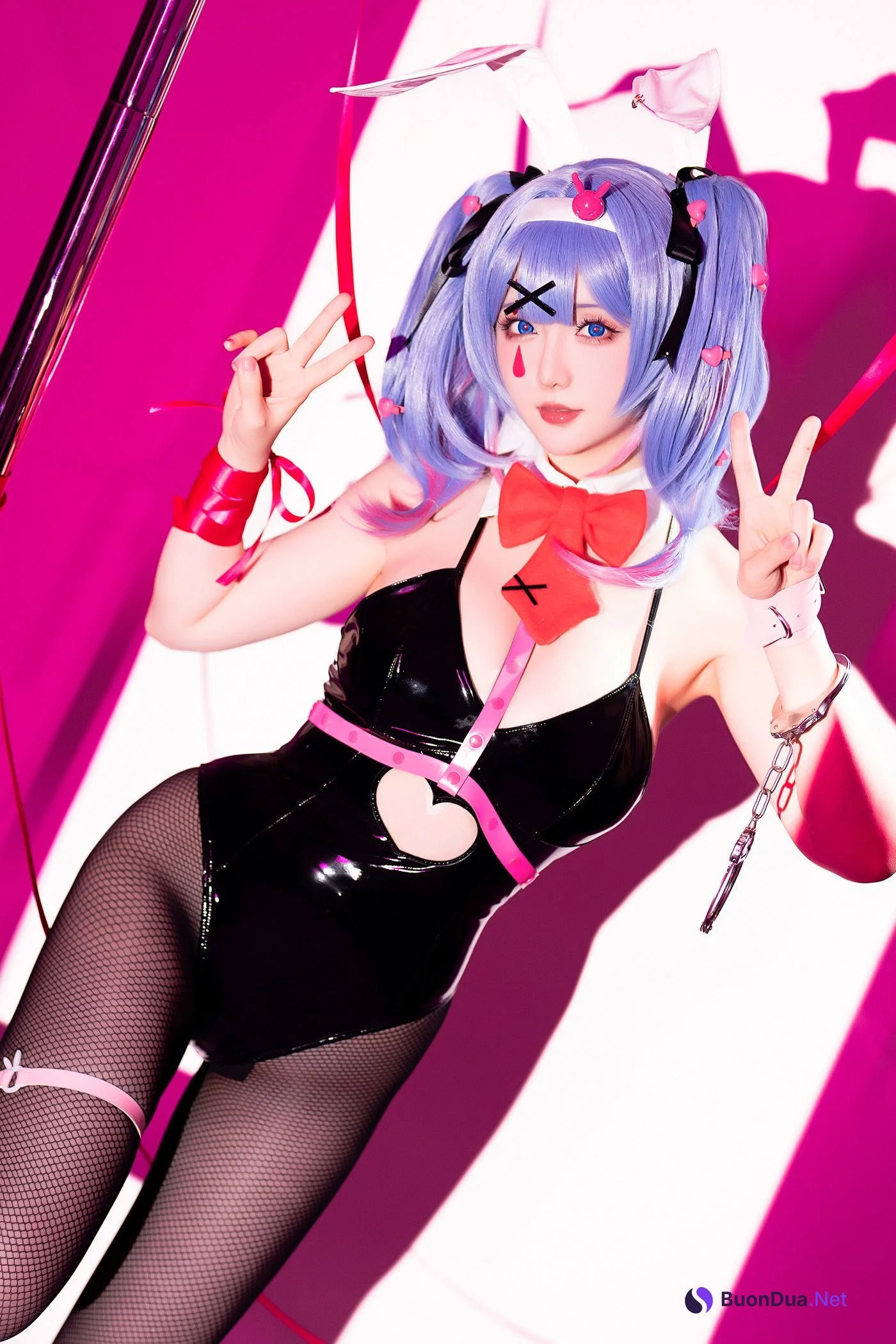Cosplay 星之迟迟Hoshilily 初音未来 兔子洞 - Photo 5