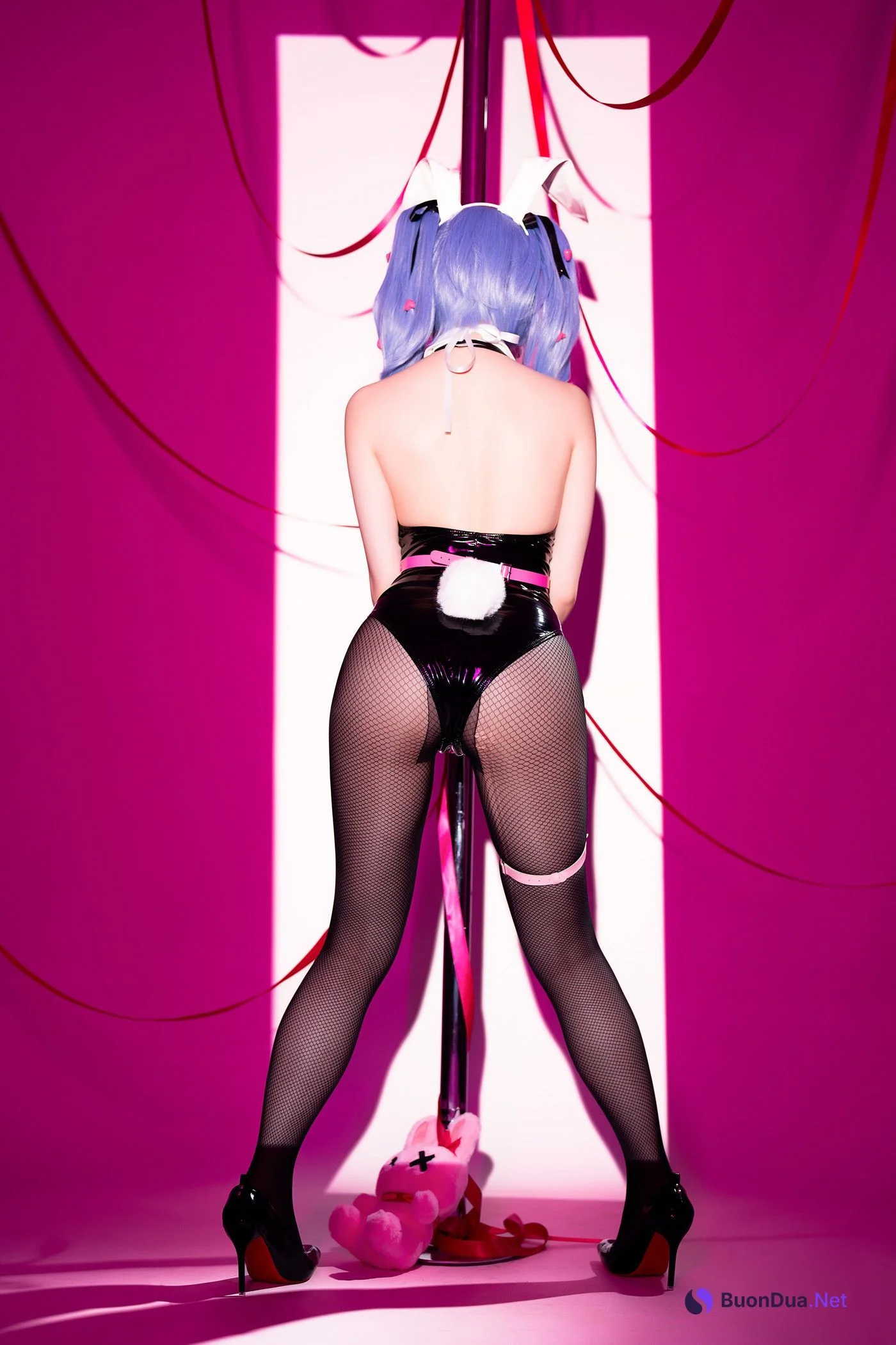 Cosplay 星之迟迟Hoshilily 初音未来 兔子洞 - Photo 8