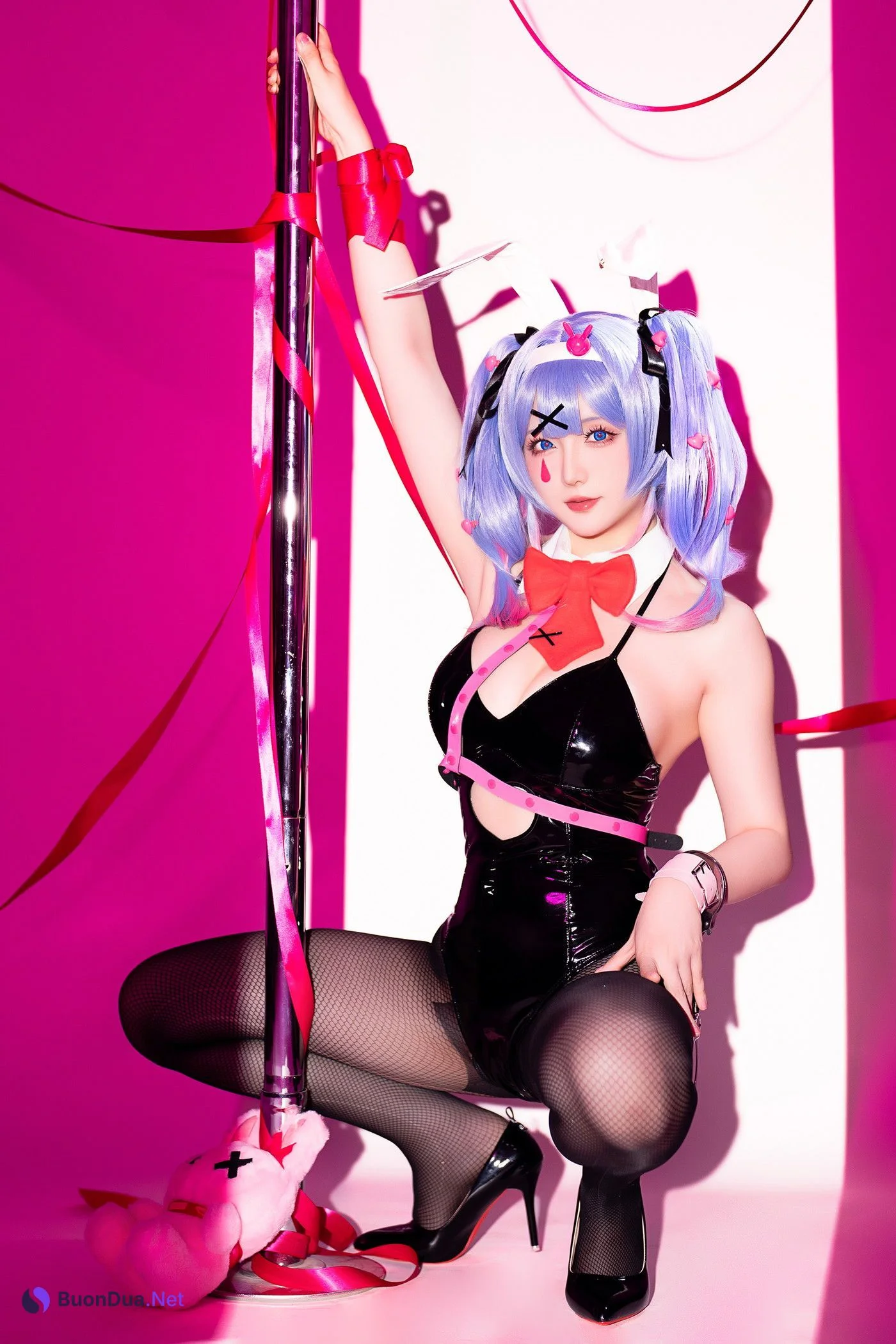 Cosplay 星之迟迟Hoshilily 初音未来 兔子洞 - Photo 9