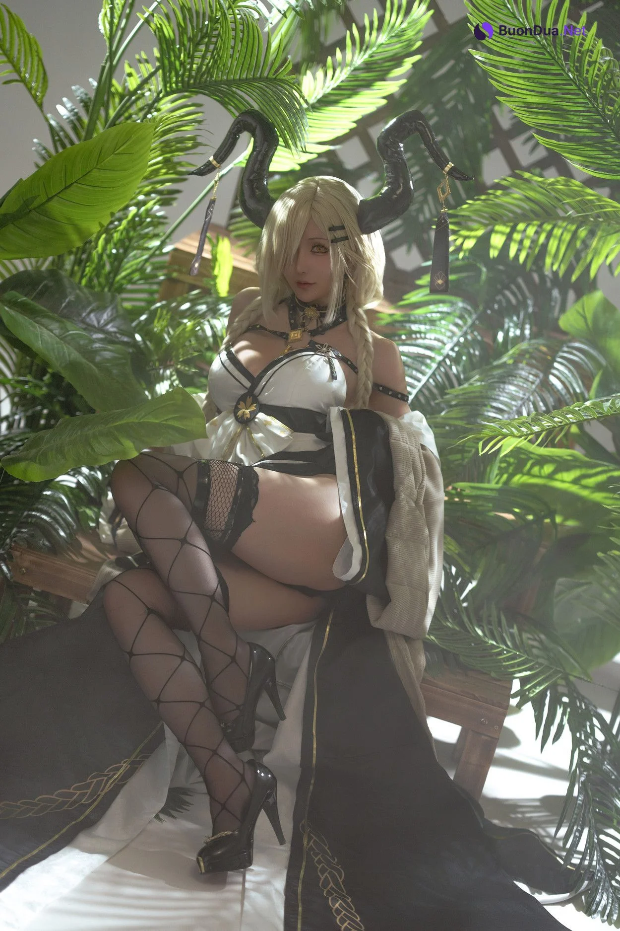 Cosplay 星之迟迟Hoshilily 2024 万圣节尾张 Set.01 - Photo 15